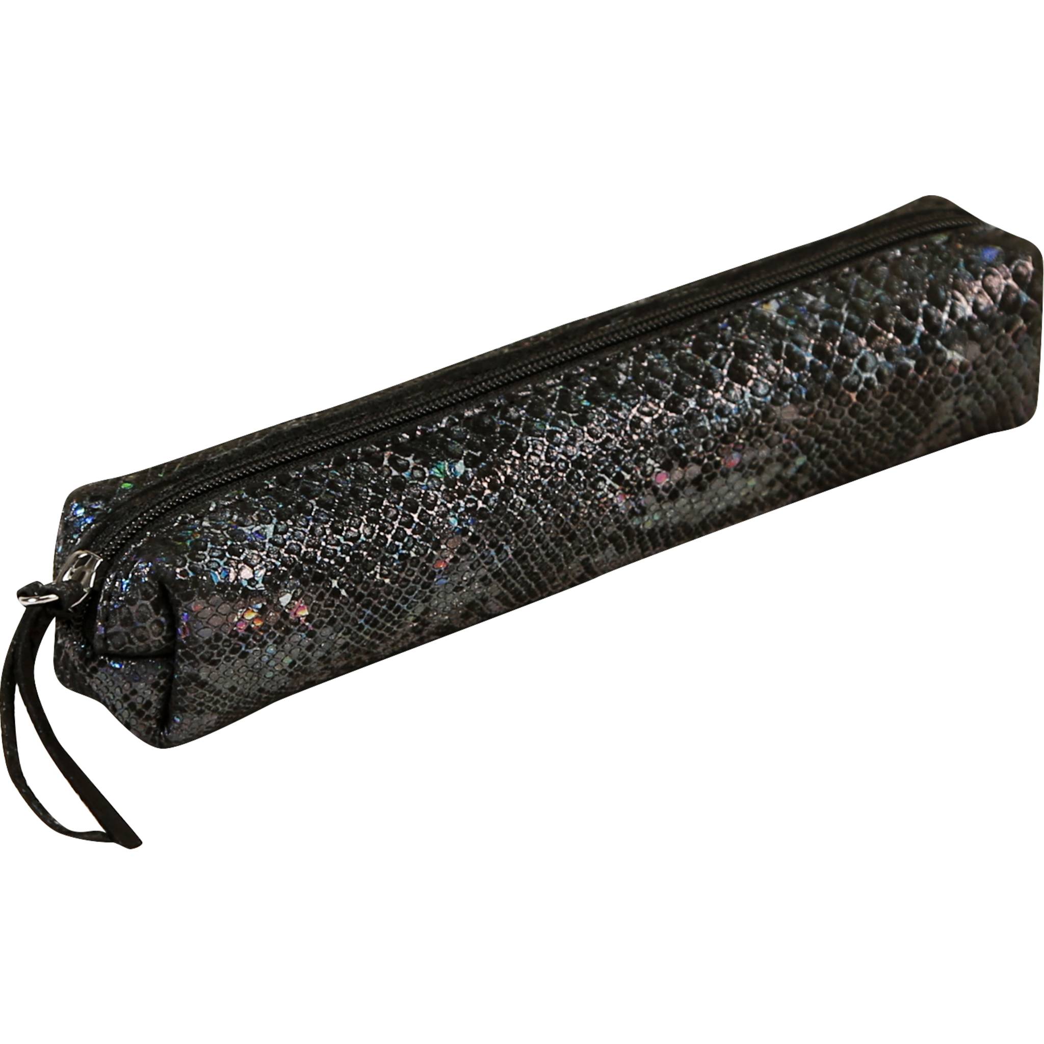 Clairefontaine 4x Schlampermäppchen Slim 4x2,5x19,5cm Lazer schwarz 410022C