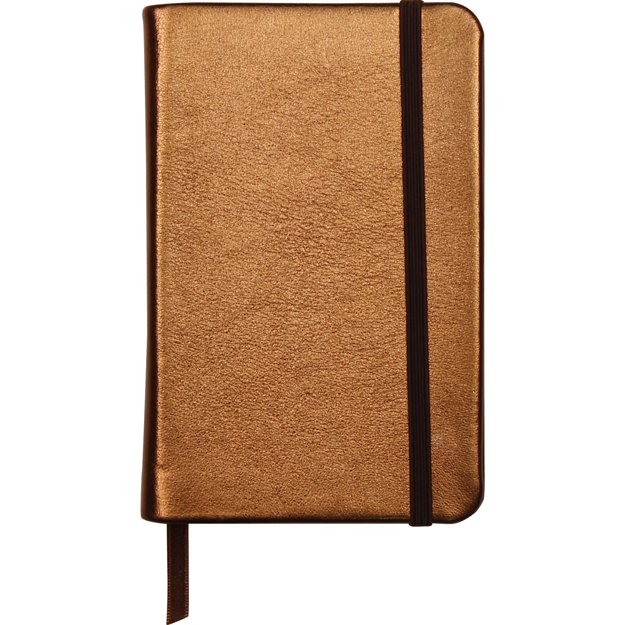 Clairefontaine 4x Notizbuch 72 Blatt blanko, A6 10,5x14,8cm Braun 400098C
