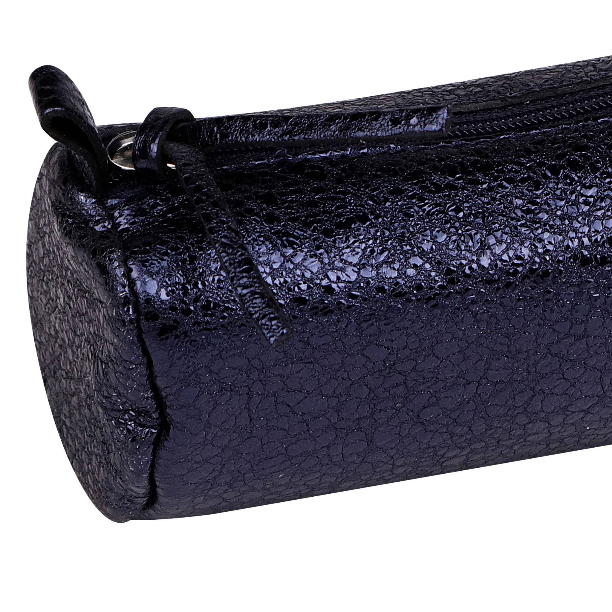 Clairefontaine 4x Céleste, rundes Schlampermäppchen, Lazer blau 410025C