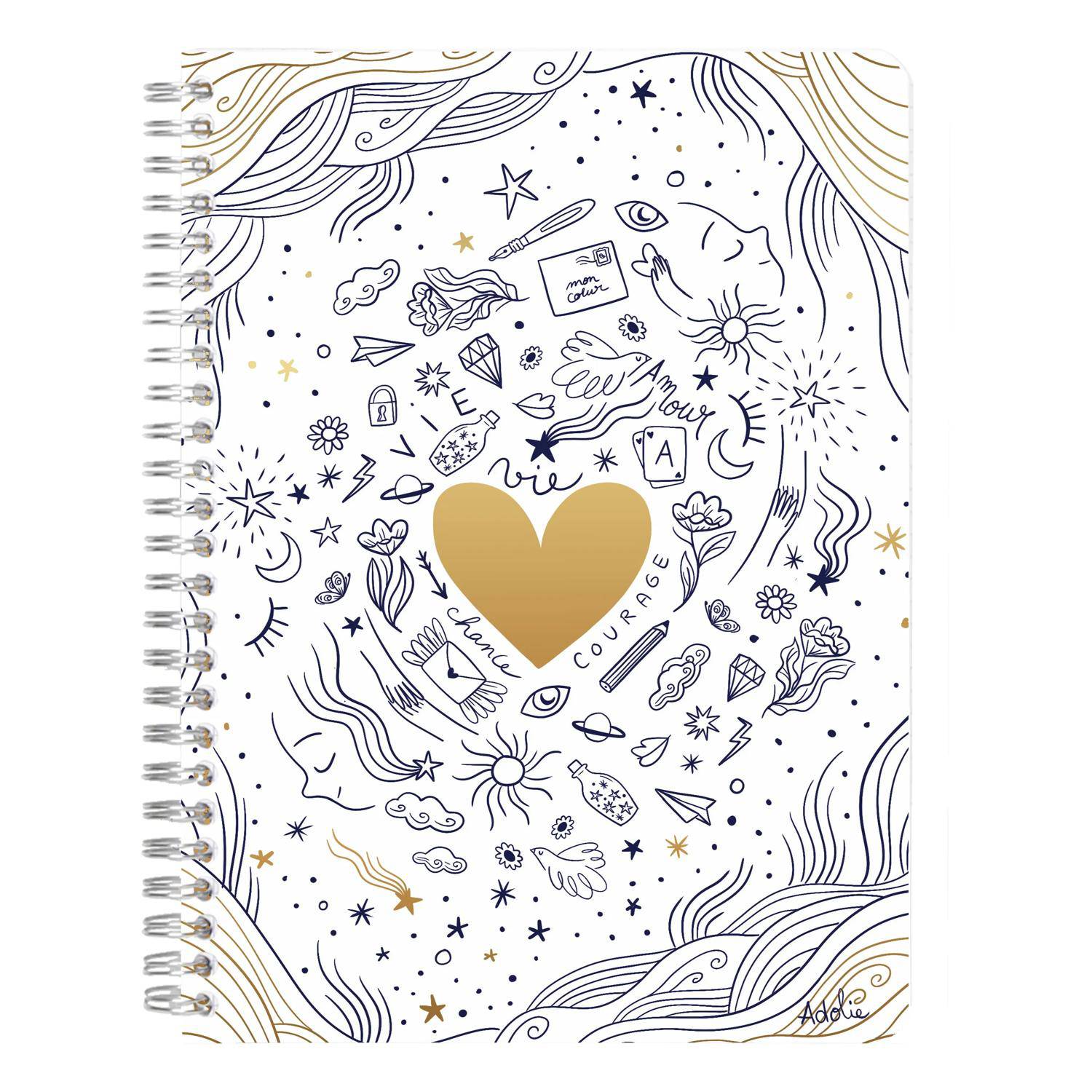 Clairefontaine 4x Notizbuch A5 14,8x21cm, 74 Bl, liniert, sortiert 116293C