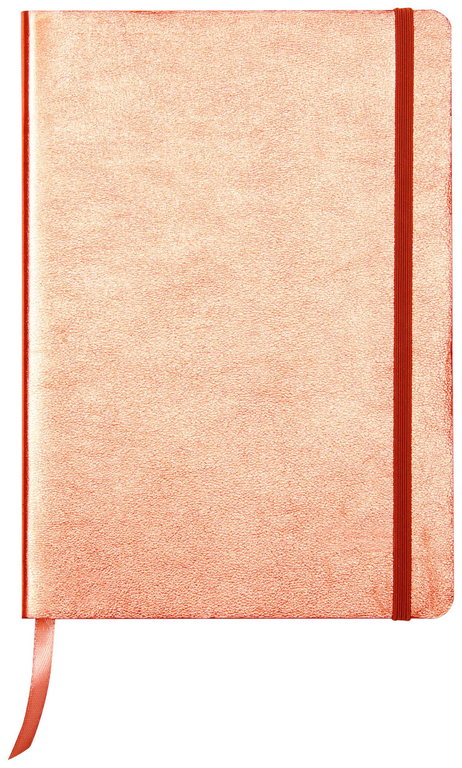 Clairefontaine 3x Notizbuch 72 Blatt liniert A5 14,8x21cm Kupfer 400095C
