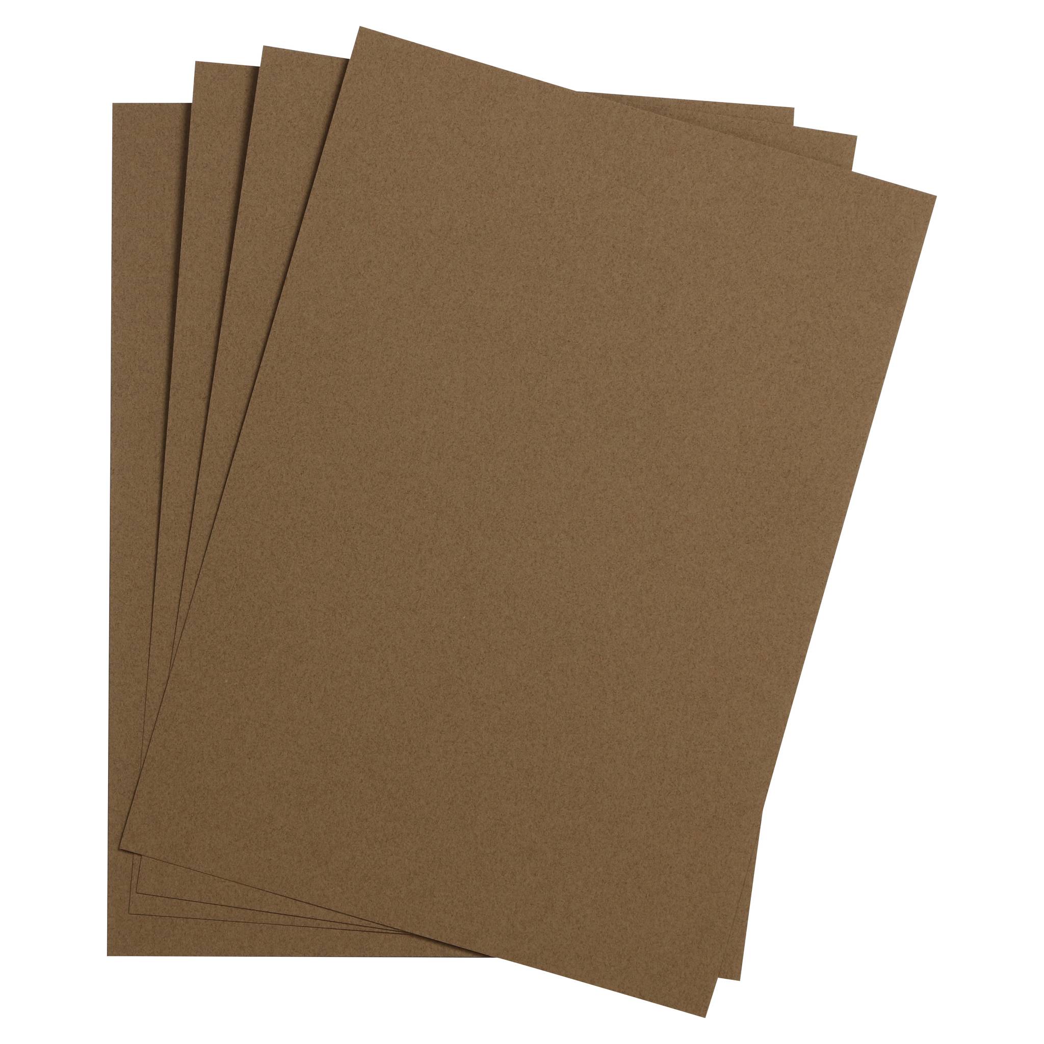 Clairefontaine Zeichenpapier 50x65 cm 160g, Pack. 24 Bogen - Braun 93755C