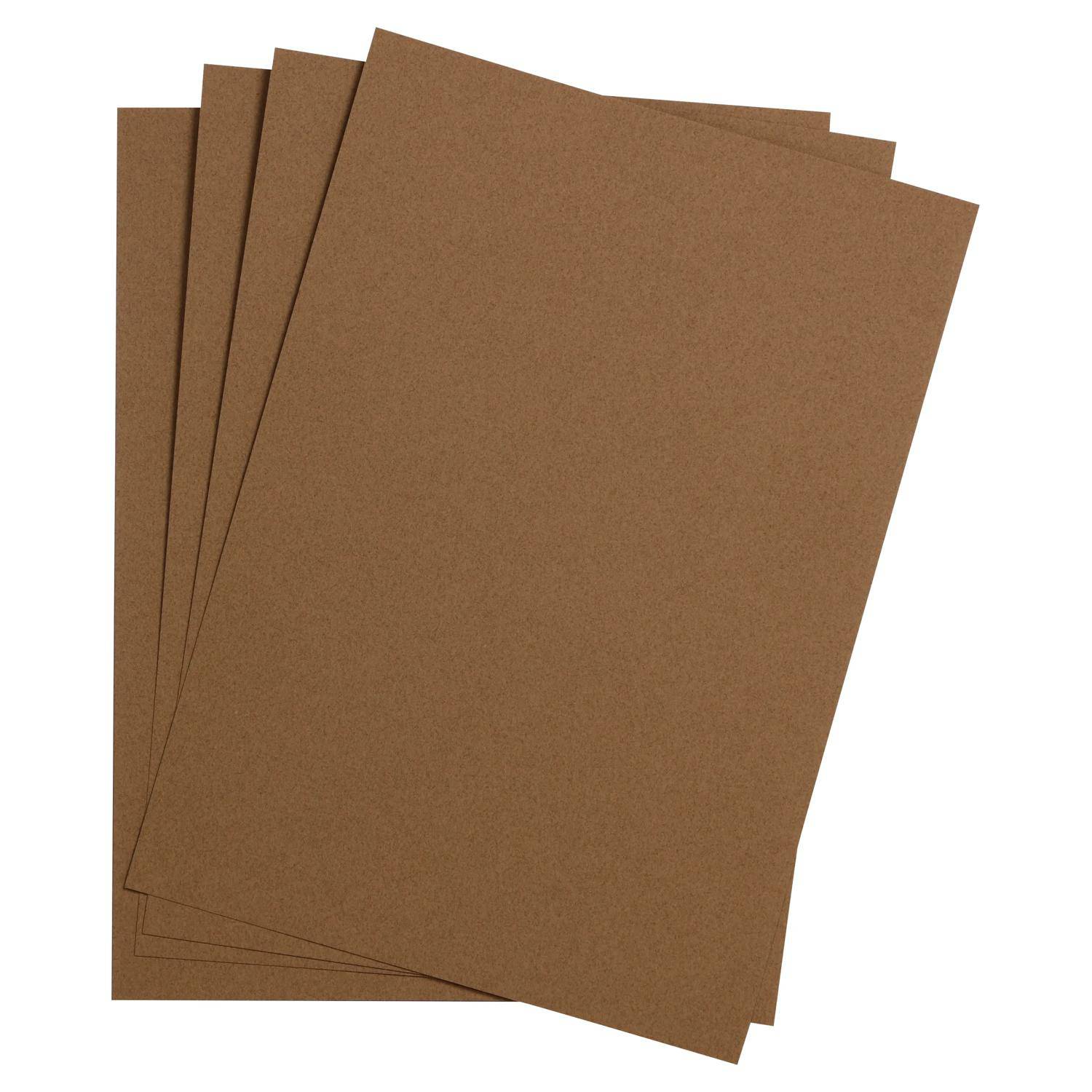 Clairefontaine Zeichenpapier 50x65 cm 160g, Pack. 24 Bogen - Braun 93755C