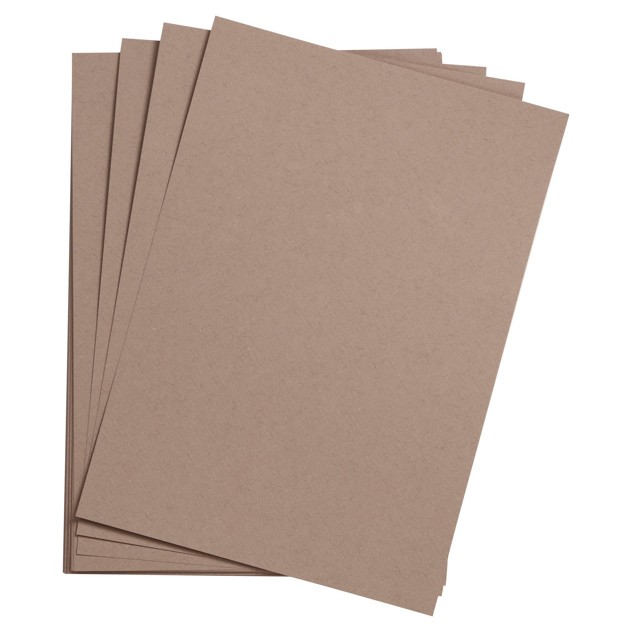 Clairefontaine Zeichenpapier 50x65 cm 160g, Pack. 24 Bogen - Graumeliert 93762C