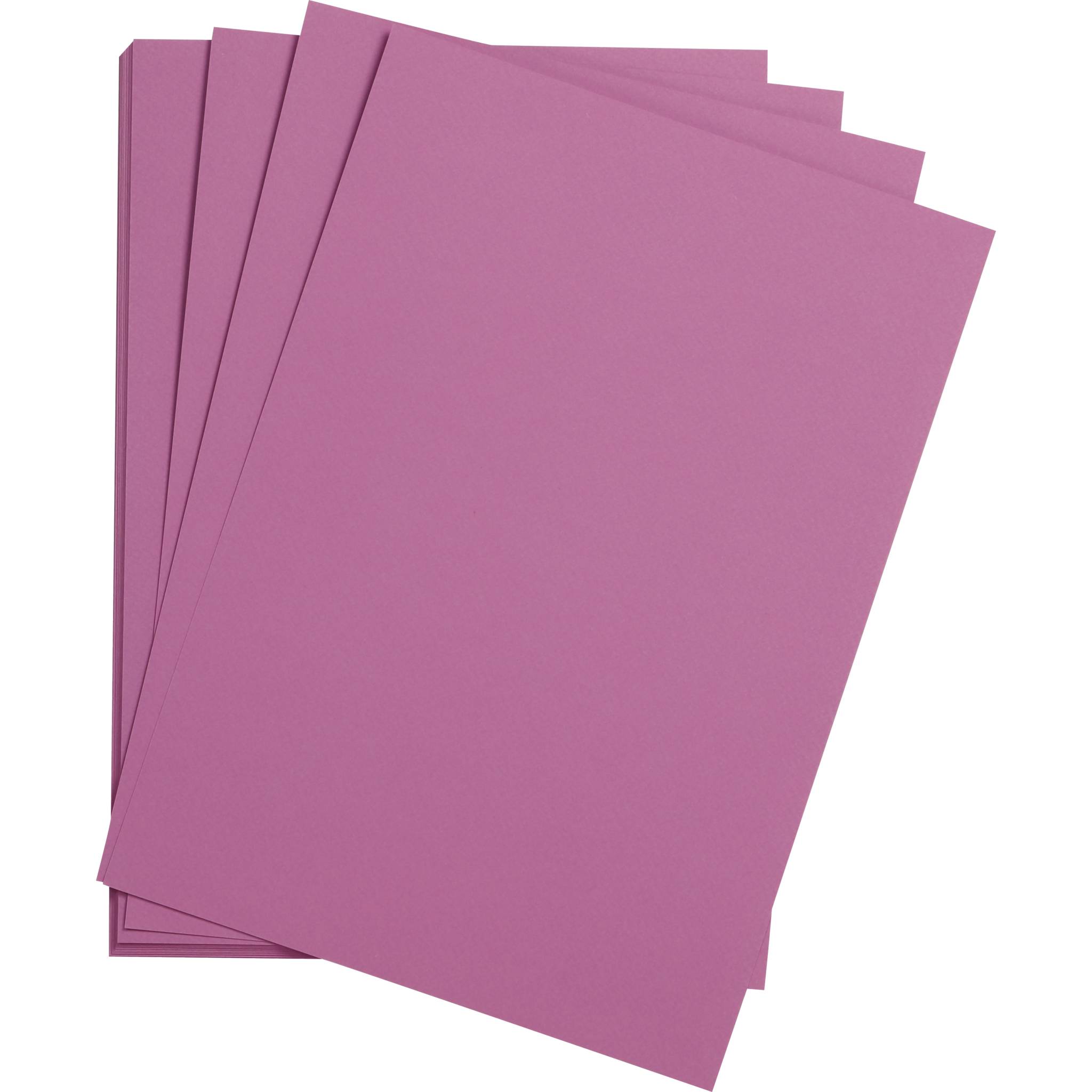 Clairefontaine Zeichenpapier 50x65 cm 160g, Pack. 24 Bogen - Violett 93776C