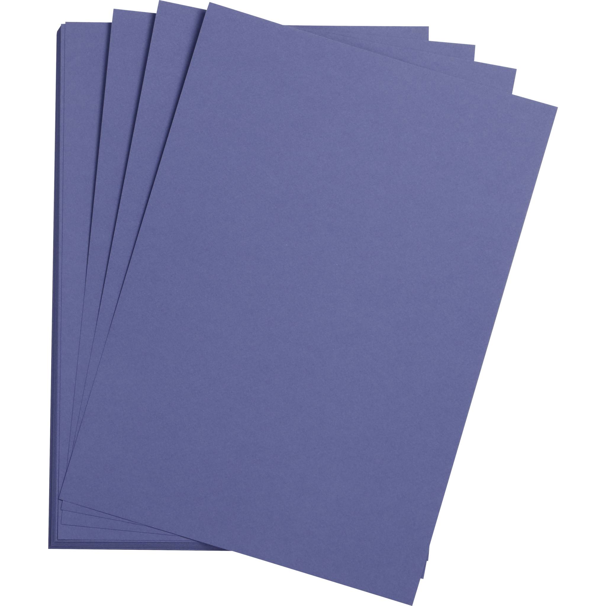 Clairefontaine Zeichenpapier 50x65 cm 160g, Pack. 24 Bogen - Karibikblau 93780C