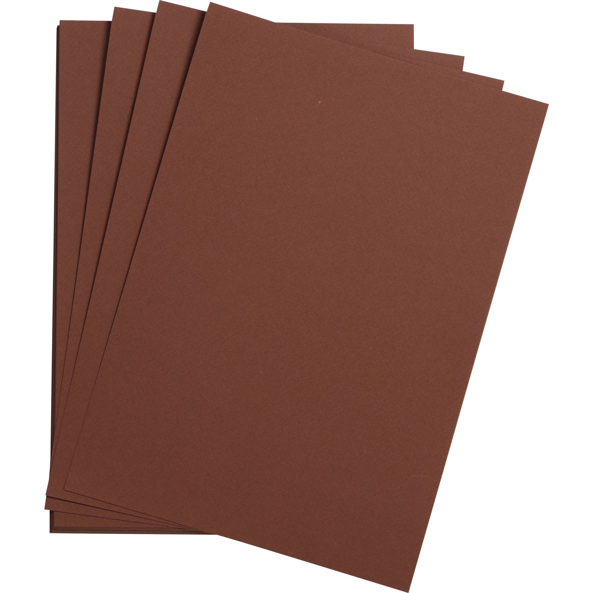 Clairefontaine Zeichenpapier 50x65 cm 160g, Pack. 24 Bogen - Weinrot 93785C