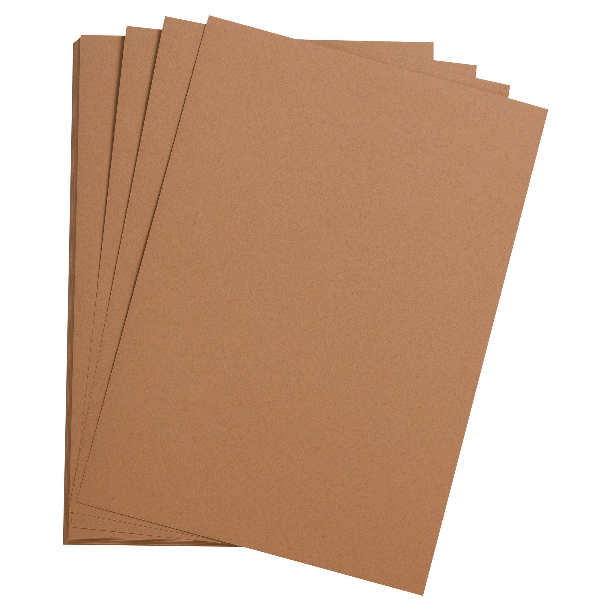 Clairefontaine Zeichenpapier 50x65 cm 160g, Pack. 24 Bogen - Lachs 93787C