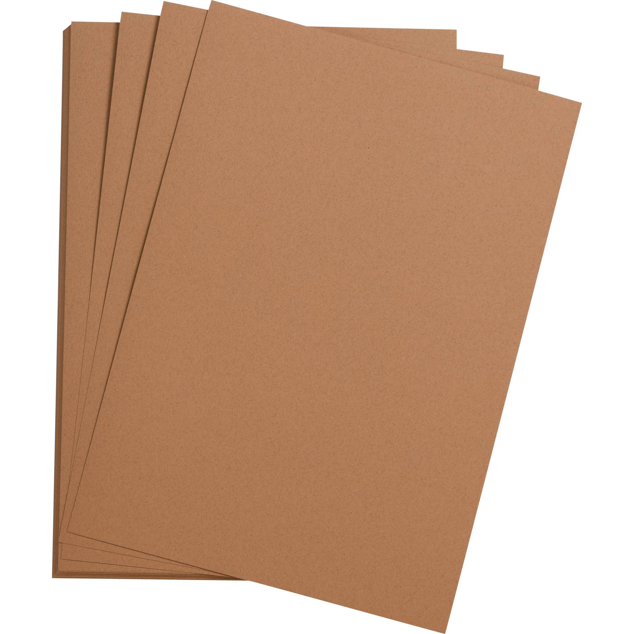 Clairefontaine Zeichenpapier 50x65 cm 160g, Pack. 24 Bogen - Lachs 93787C