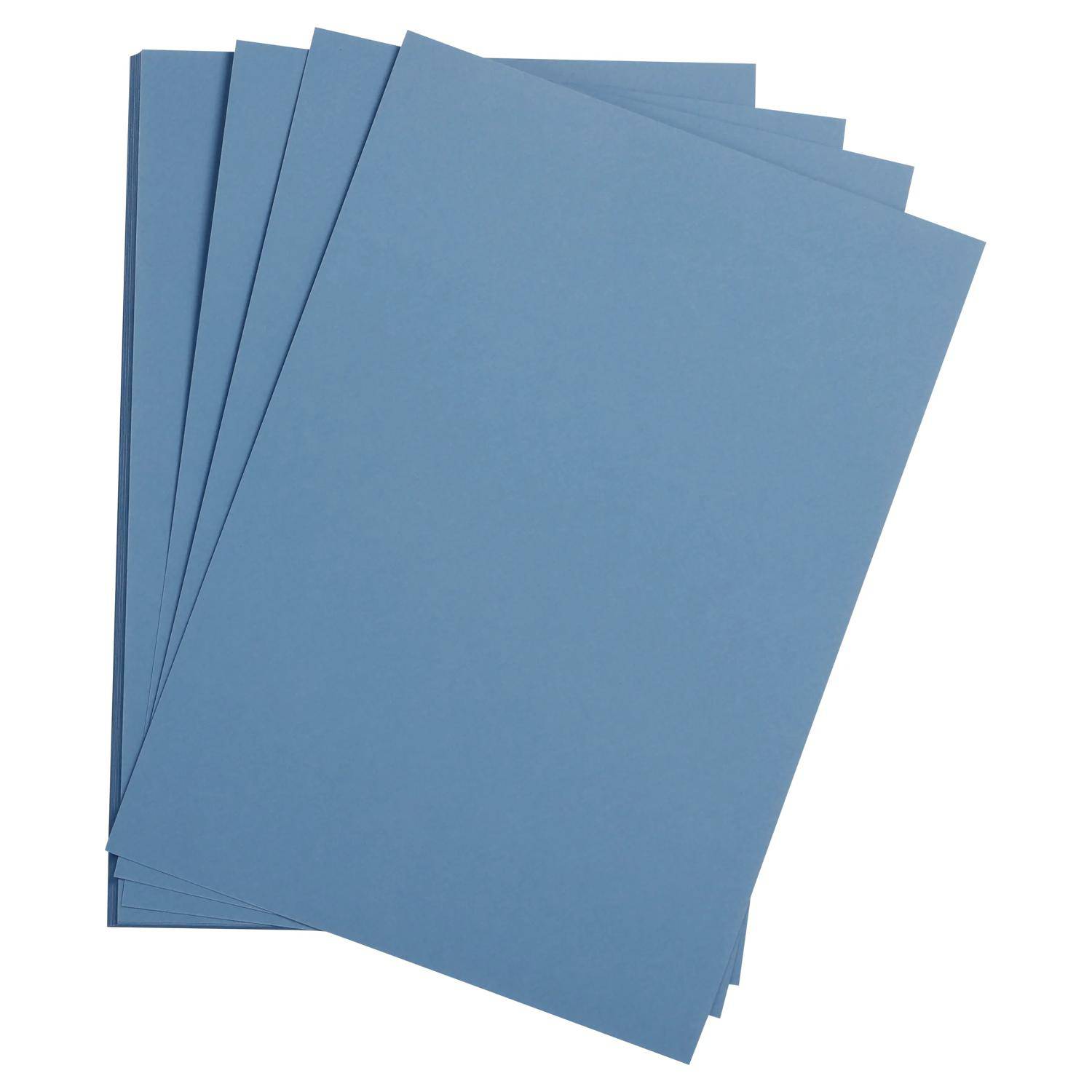 Clairefontaine Zeichenpapier 50x65 cm 160g, Pack. 24 Bogen - Königsblau 93788C