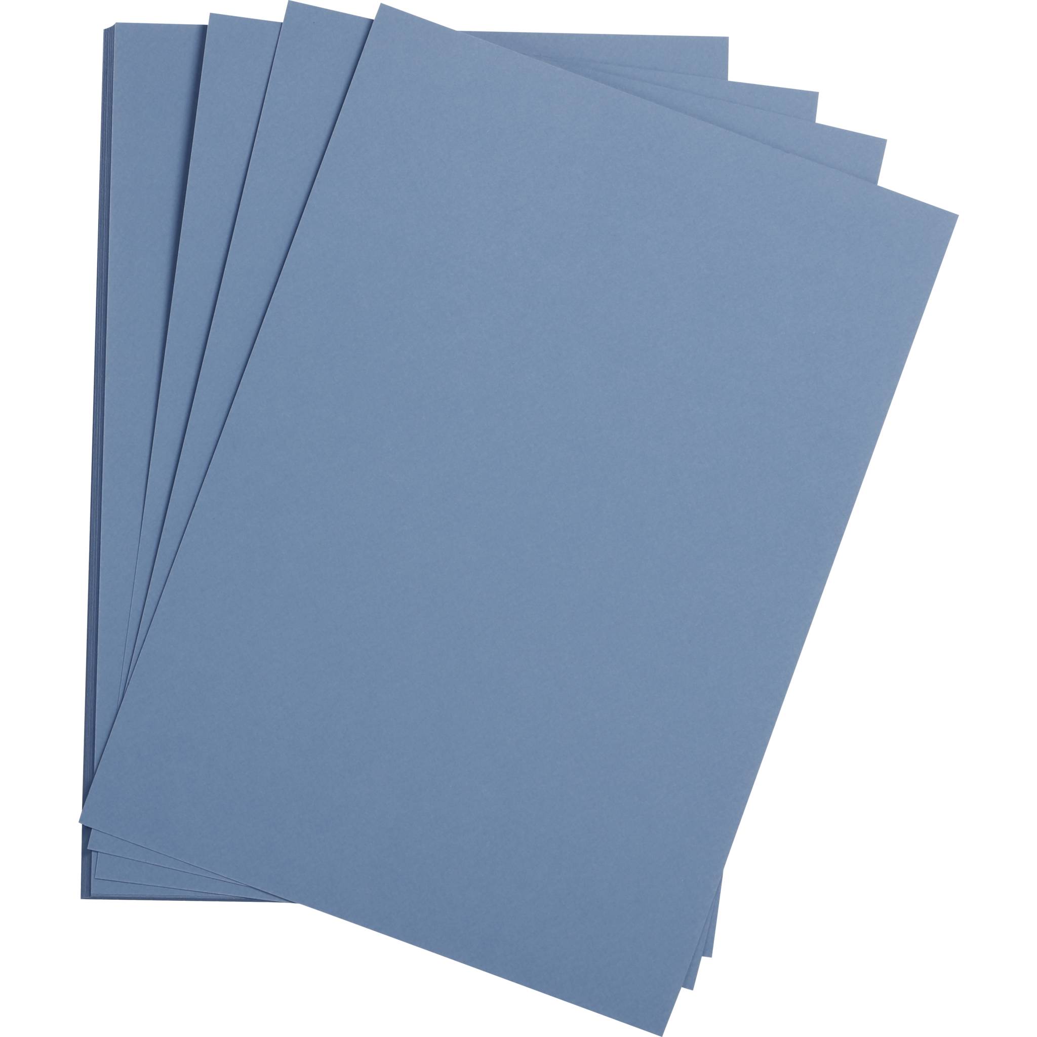 Clairefontaine Zeichenpapier 50x65 cm 160g, Pack. 24 Bogen - Königsblau 93788C