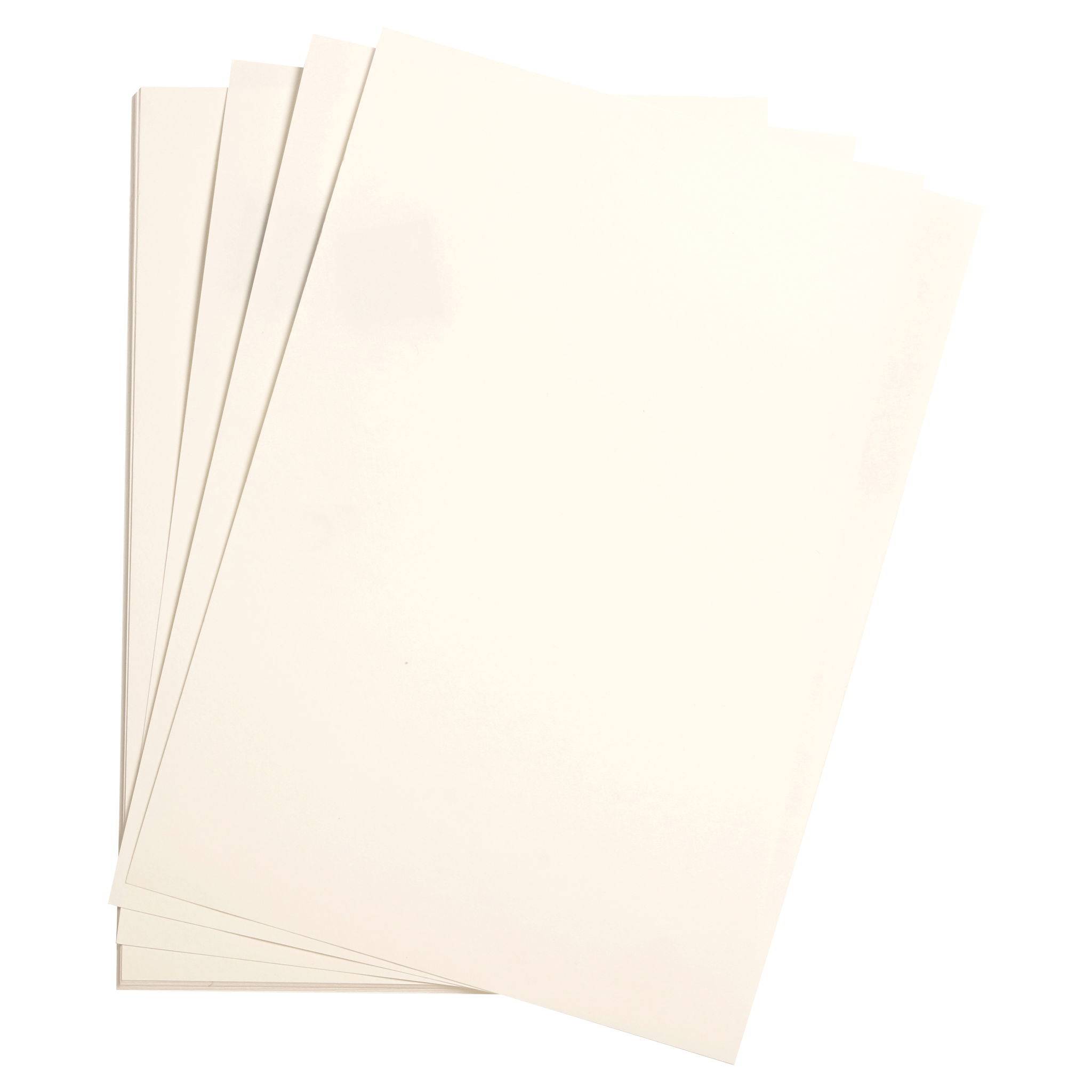 Clairefontaine Zeichenpapier 50x65 cm 160g, Pack. 24 Bogen - Weiß 93790C