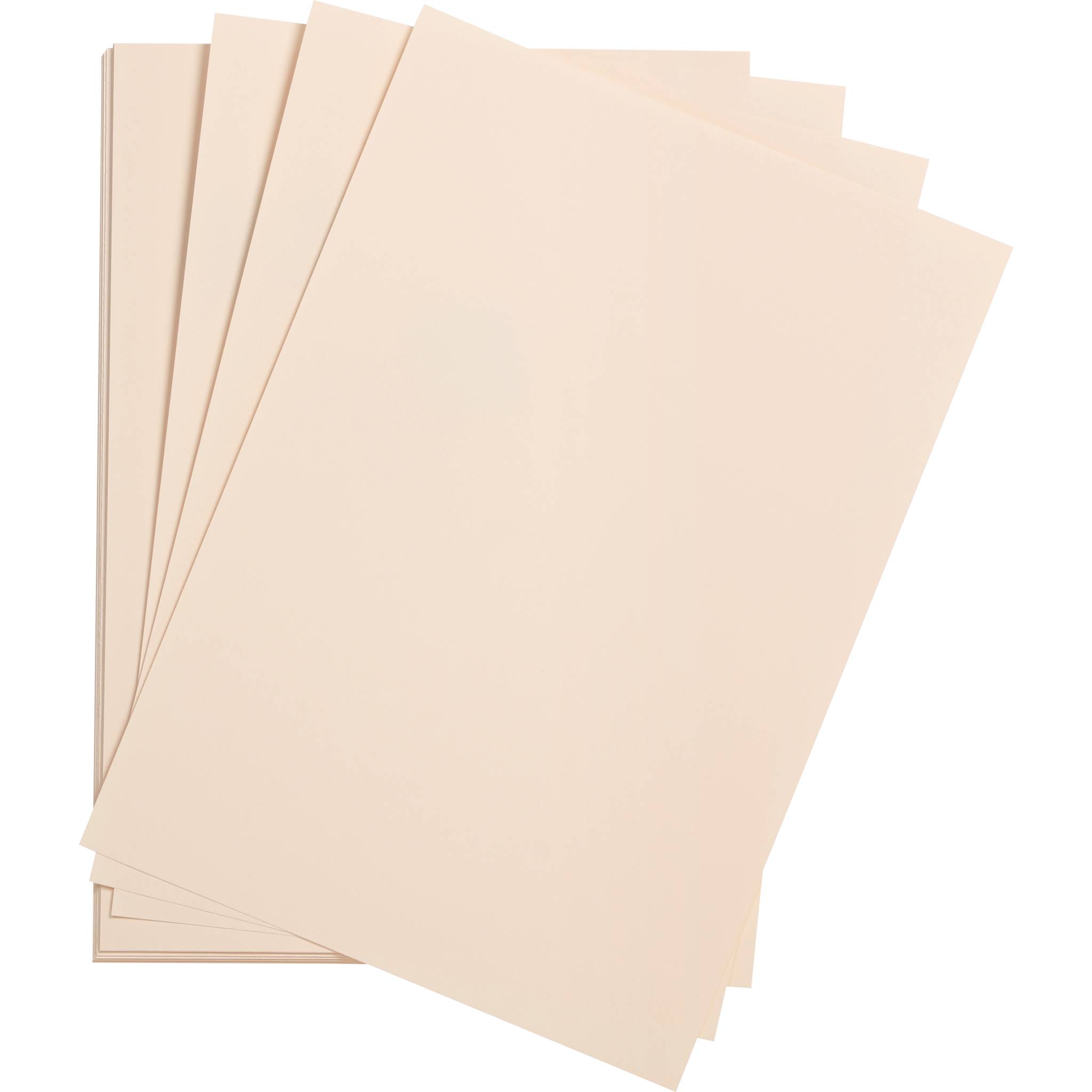 Clairefontaine Zeichenpapier 50x65 cm 160g, Pack. 24 Bogen - Hellrosa 93793C