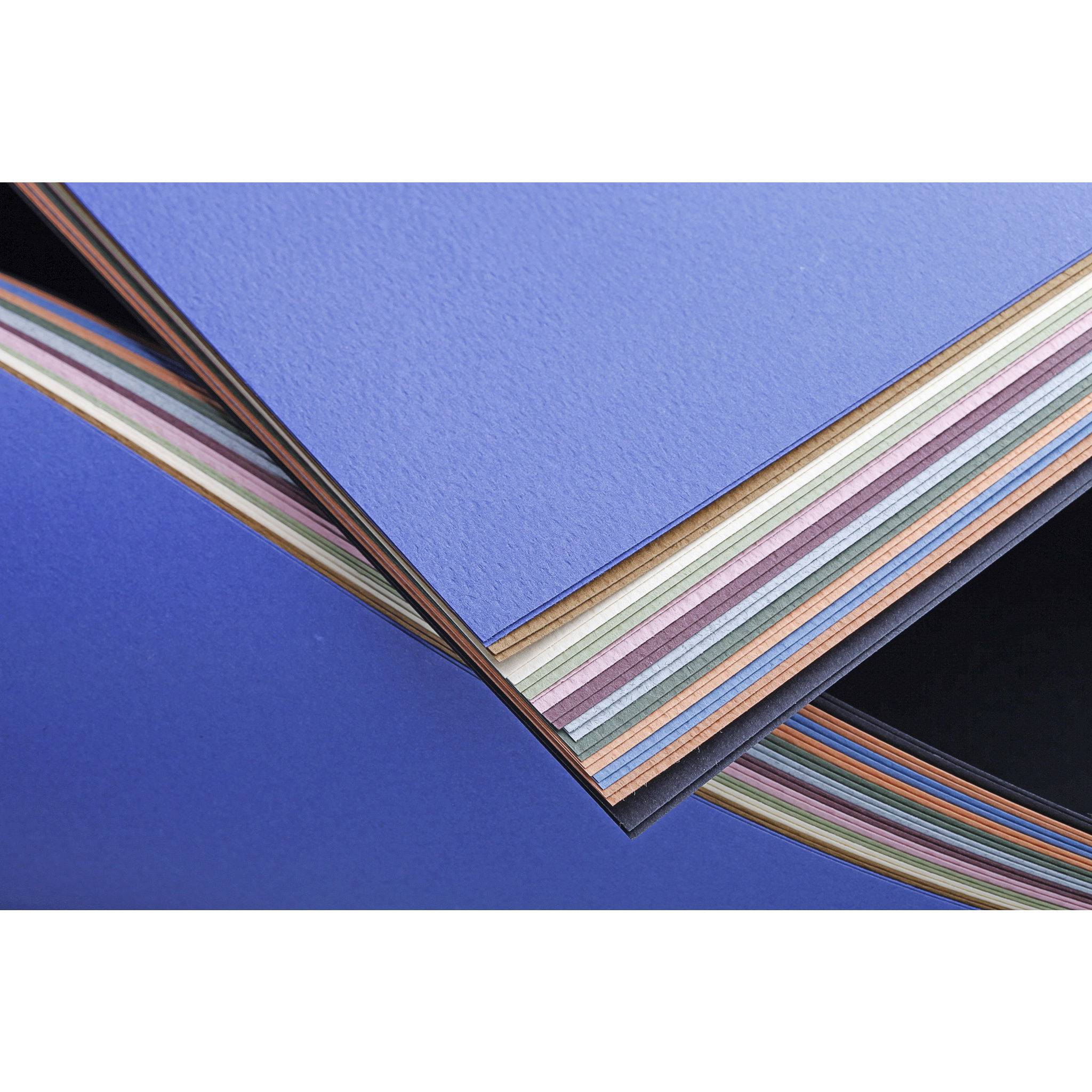 Clairefontaine Zeichenpapier 50x65cm Pack. 24 Bogen Pastellfarben sort. 93752C