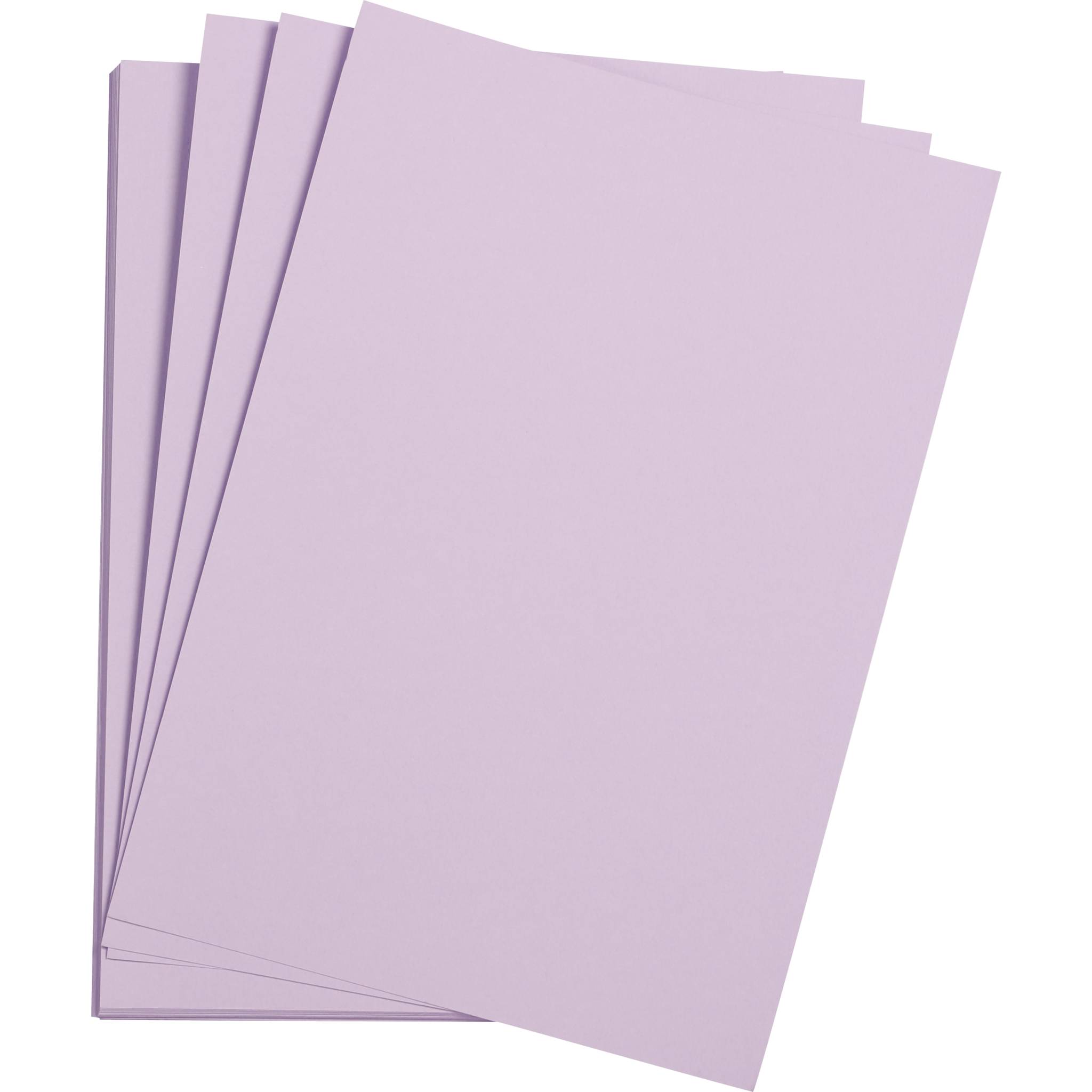 Clairefontaine Zeichenpapier 50x65 cm 160g, Pack. 24 Bogen - Blasslila 93759C