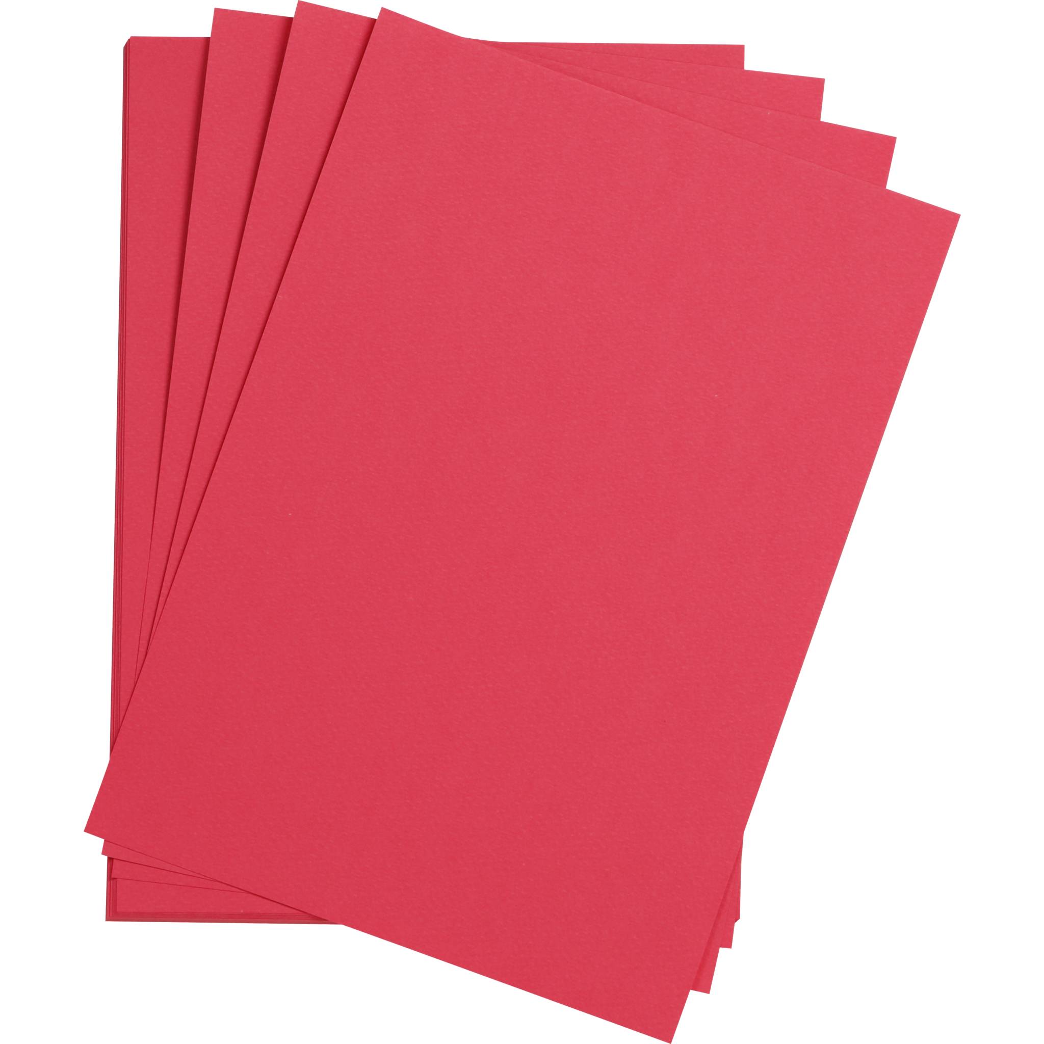 Clairefontaine Zeichenpapier 50x65 cm 160g, Pack. 24 Bogen - Fuchsia 93761C