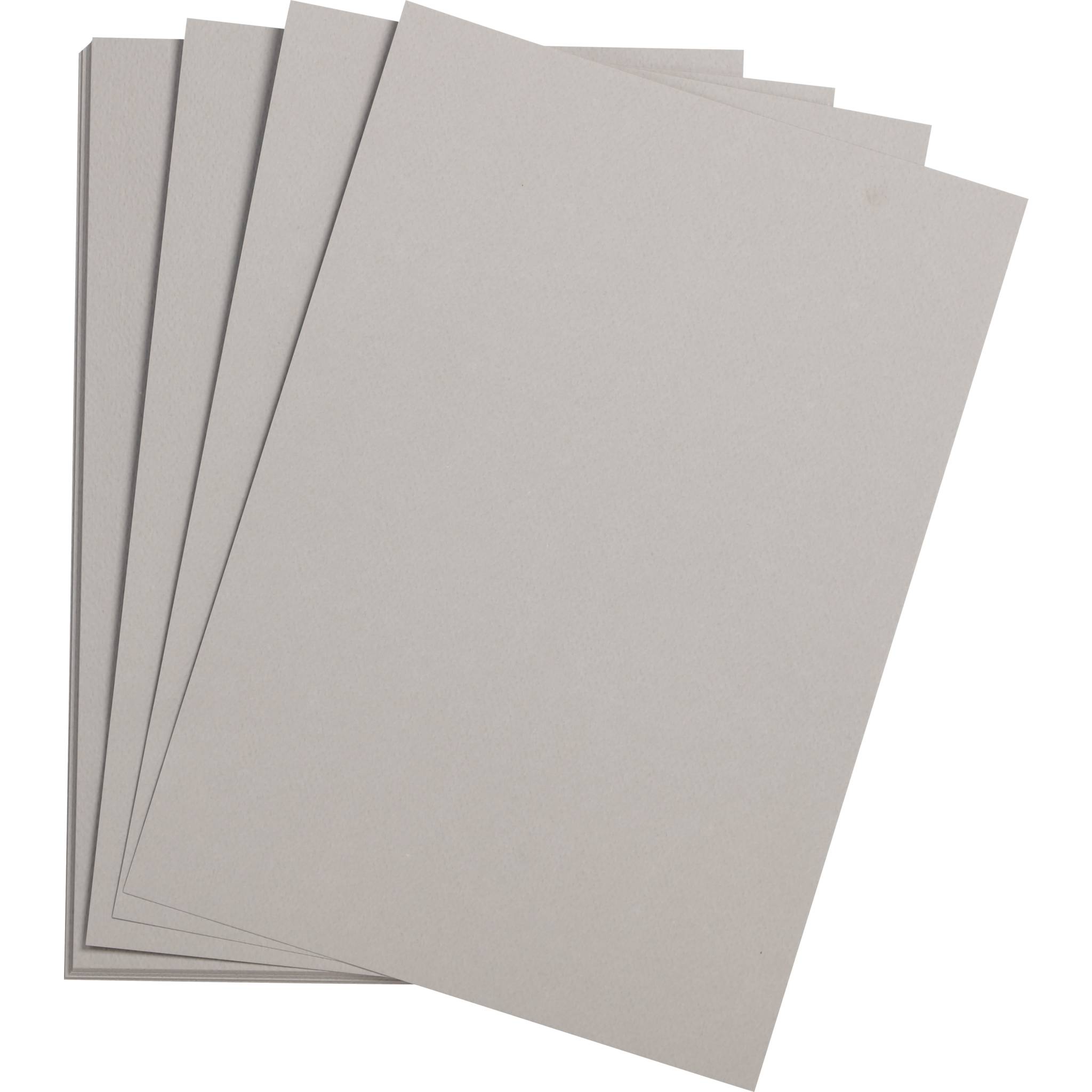 Clairefontaine Zeichenpapier 50x65 cm 160g, Pack. 24 Bogen - Grau 93767C