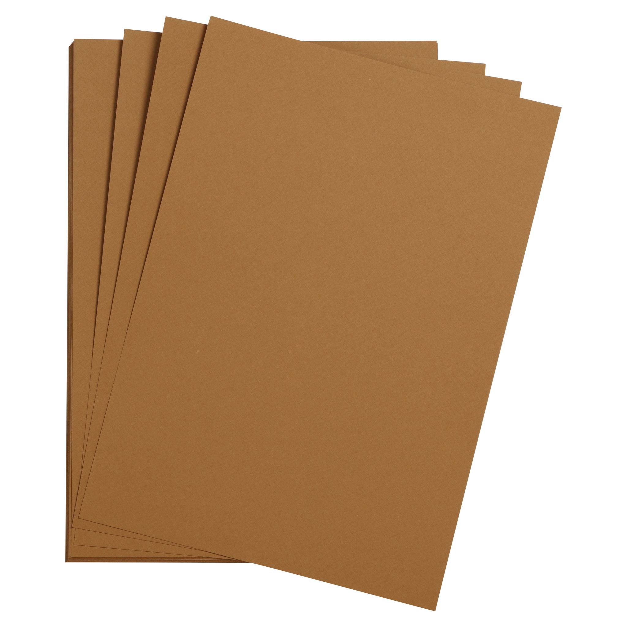 Clairefontaine Zeichenpapier 50x65 cm 160g, Pack. 24 Bogen - Havanna 93777C