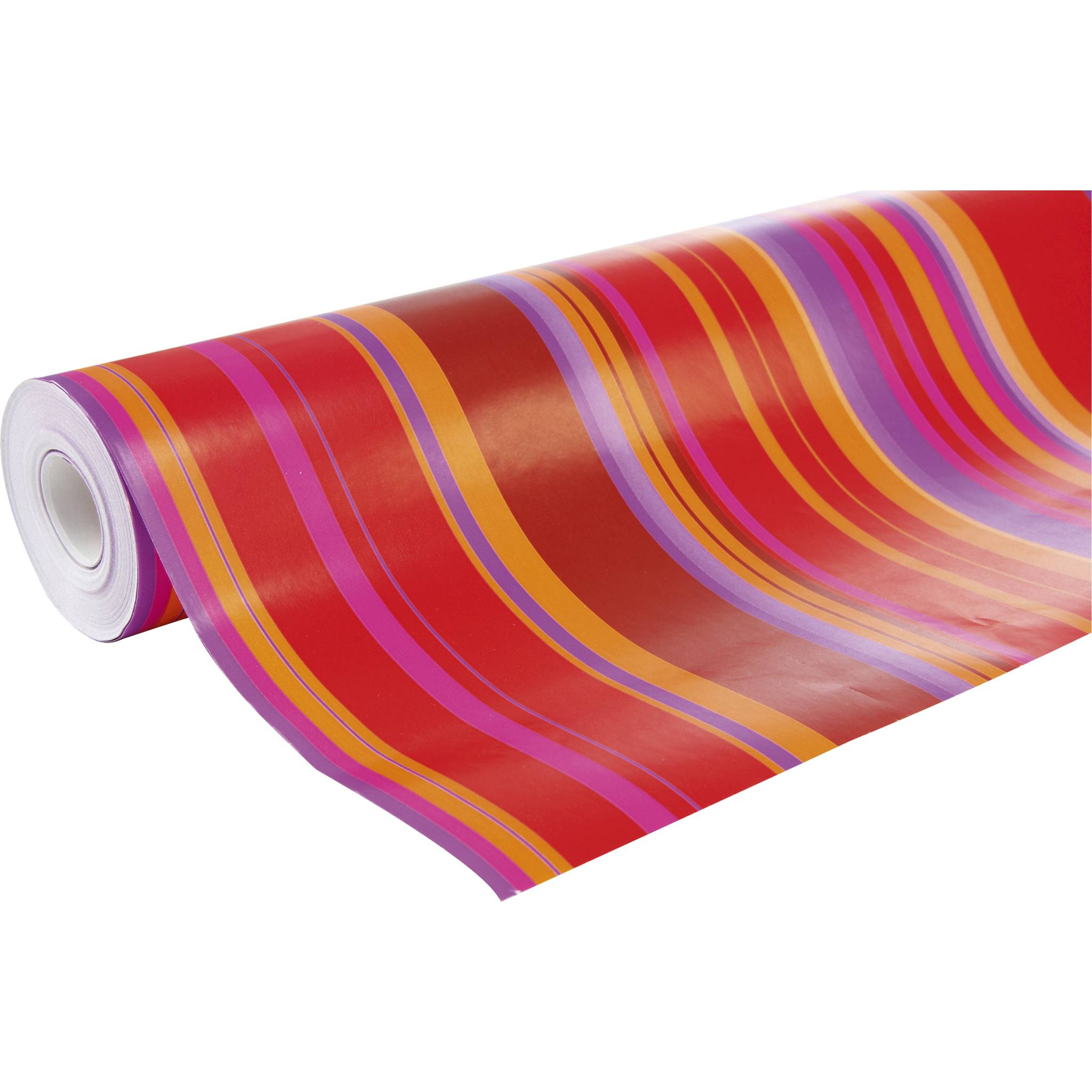 Clairefontaine Geschenkpapier Rolle 50x0,70m Streifen Mehrfarbig 211202C