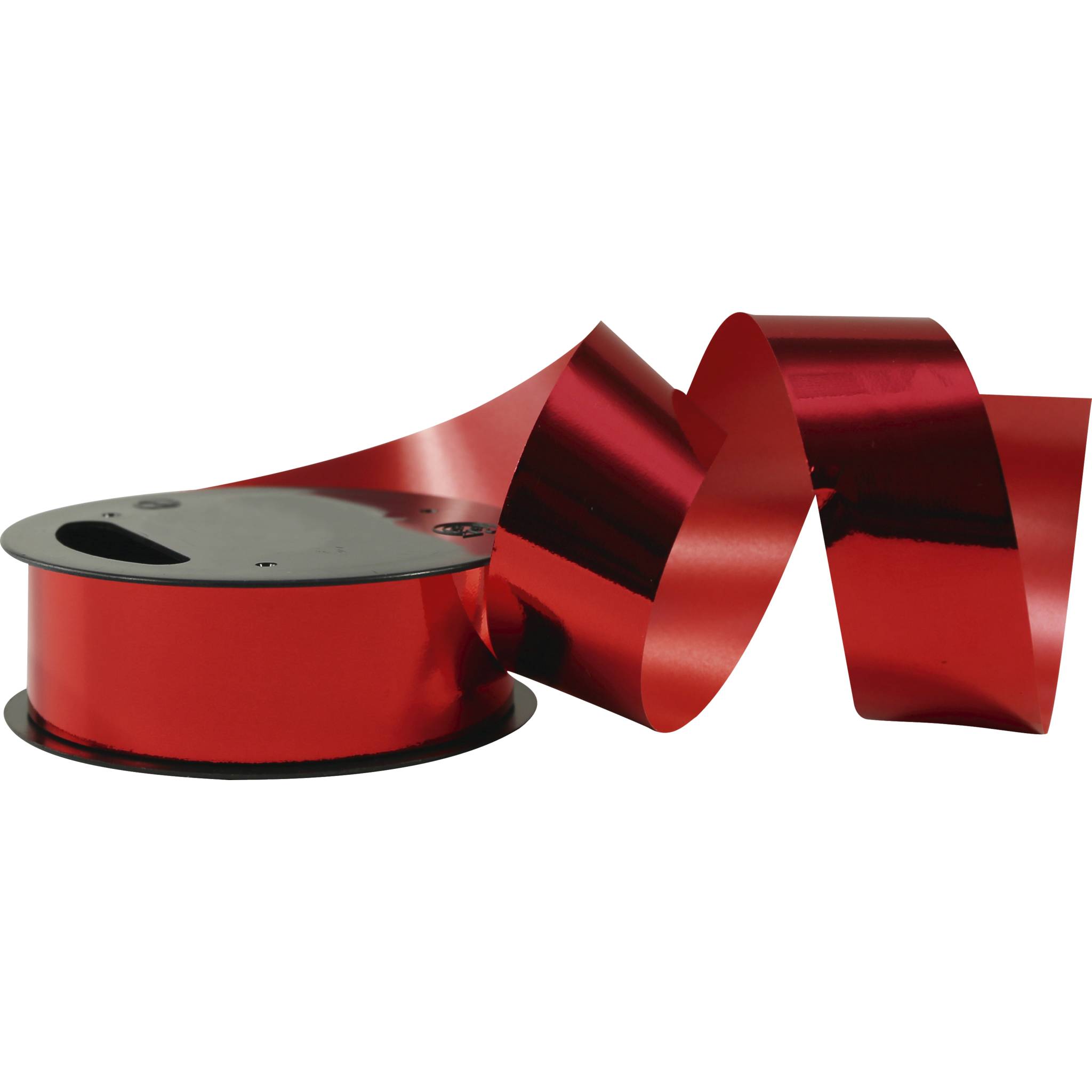 Clairefontaine Set 8 Spulen Geschenkbänder Metallic-Effekt 10mx25mm Rot 616106C