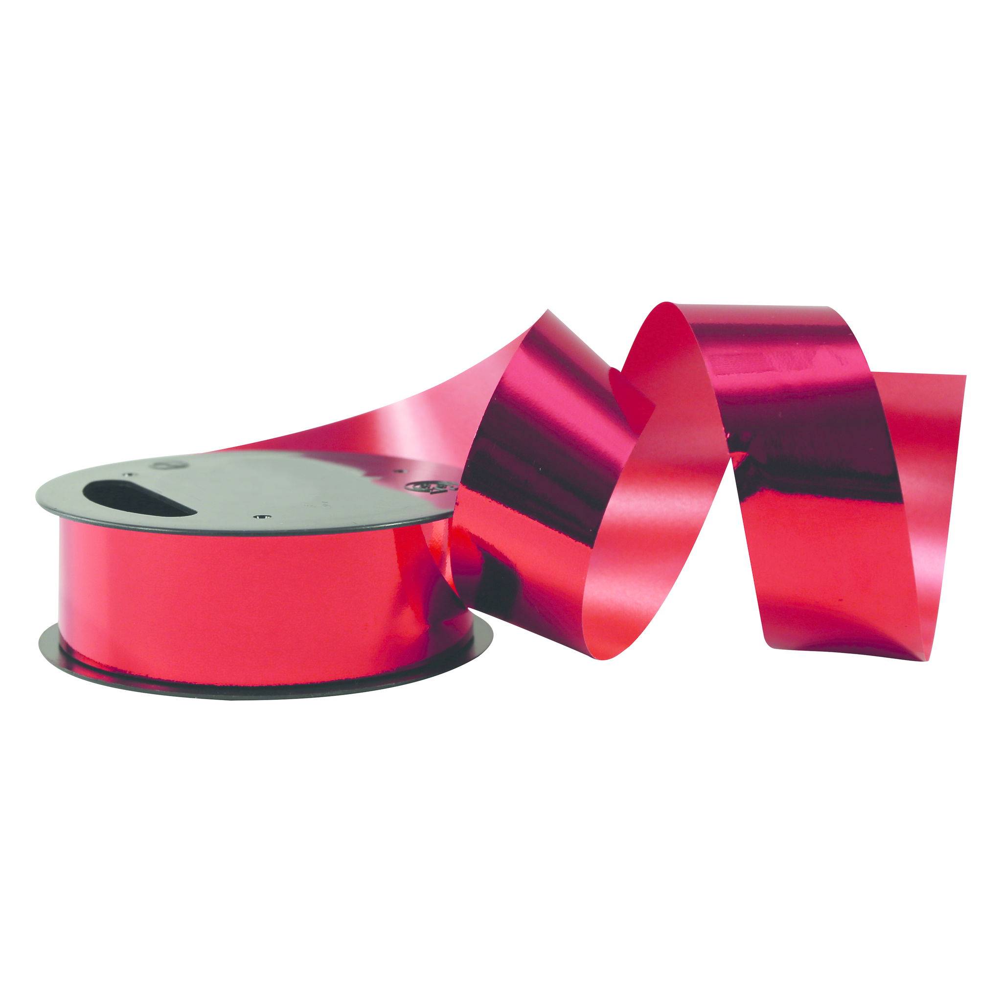 Clairefontaine Set 8 Spulen Geschenkbänder Metallic-Effekt 10mx25mm Rot 616106C