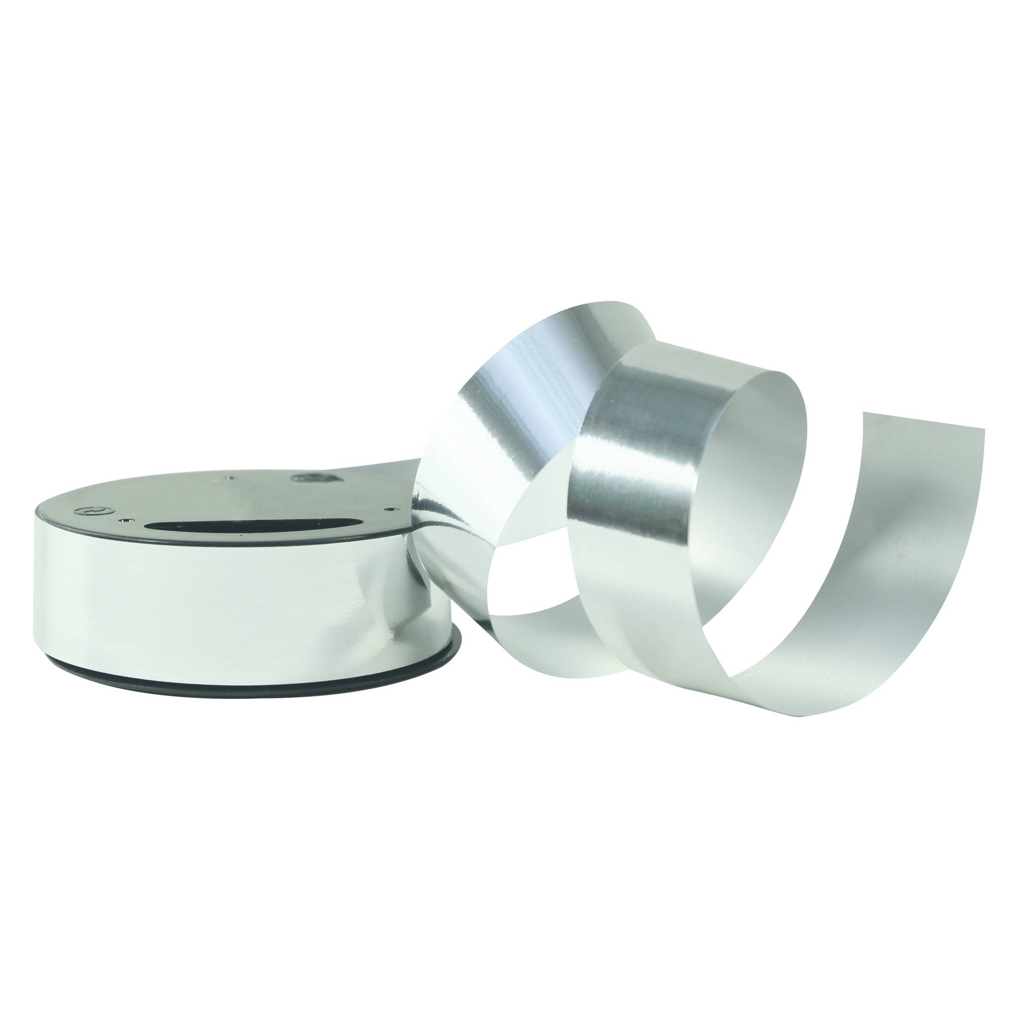 Clairefontaine 8 Spulen Geschenkbänder Metallic-Effekt 10mx25mm Silber 616176C