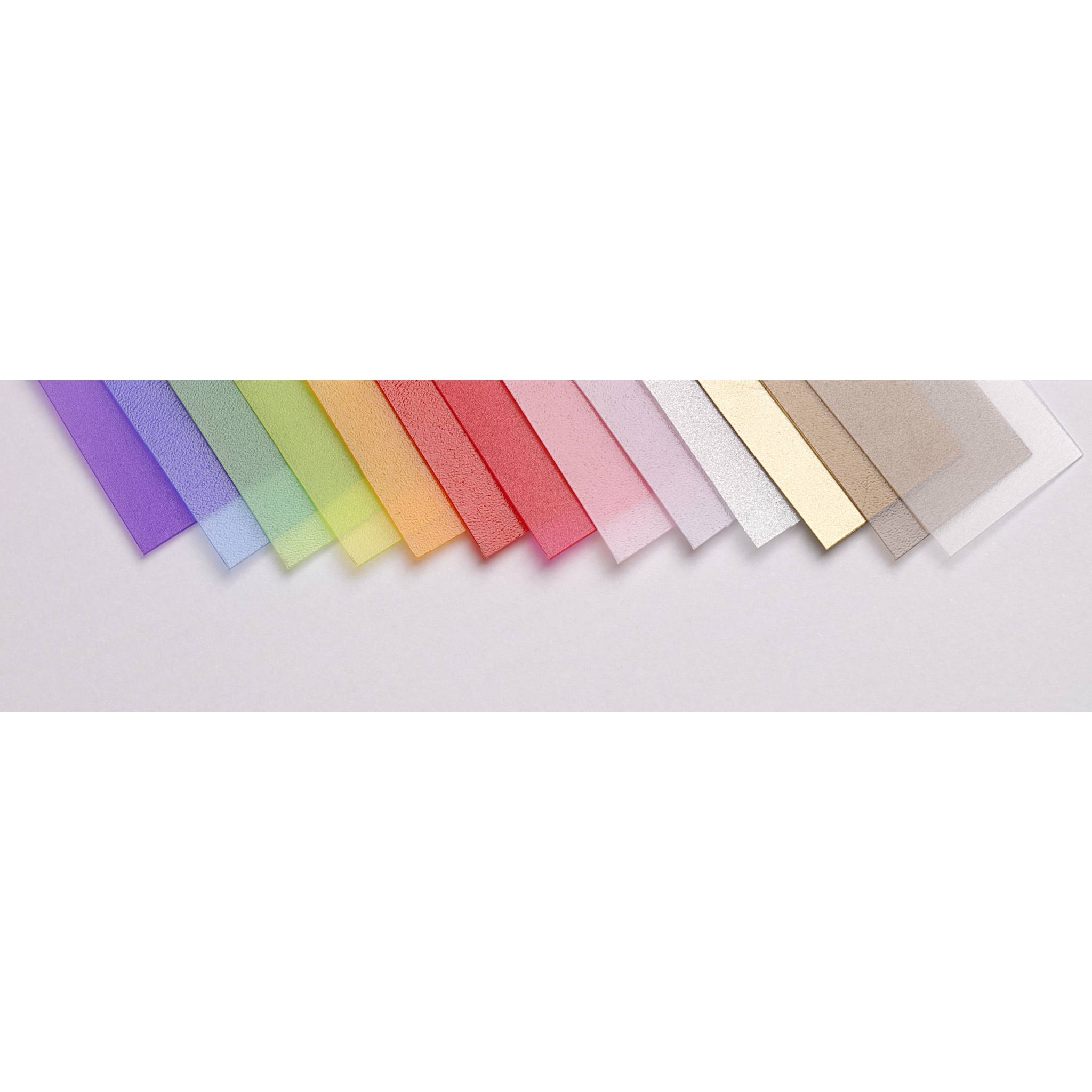 Clairefontaine Packung 10 Bogen PP transparent, 50x70cm Dunkelrosa 975856C