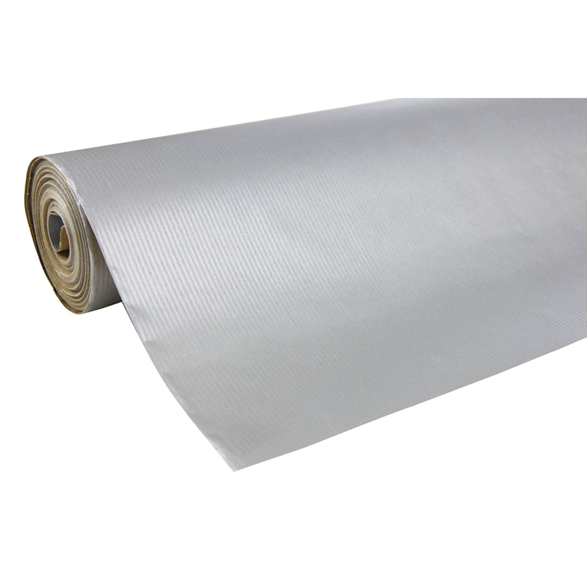 Clairefontaine Geschenkpapierrolle Kraft 60g 250x0,70m Silber 507276C