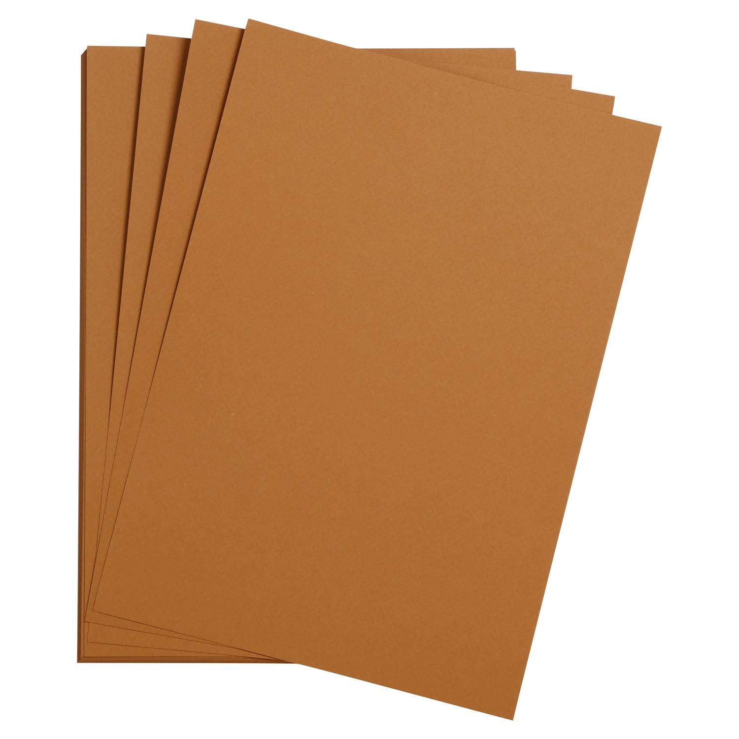 Clairefontaine Zeichenpapier 75x110 cm 10g, Pack. 25 Bogen - Havanna 93677C
