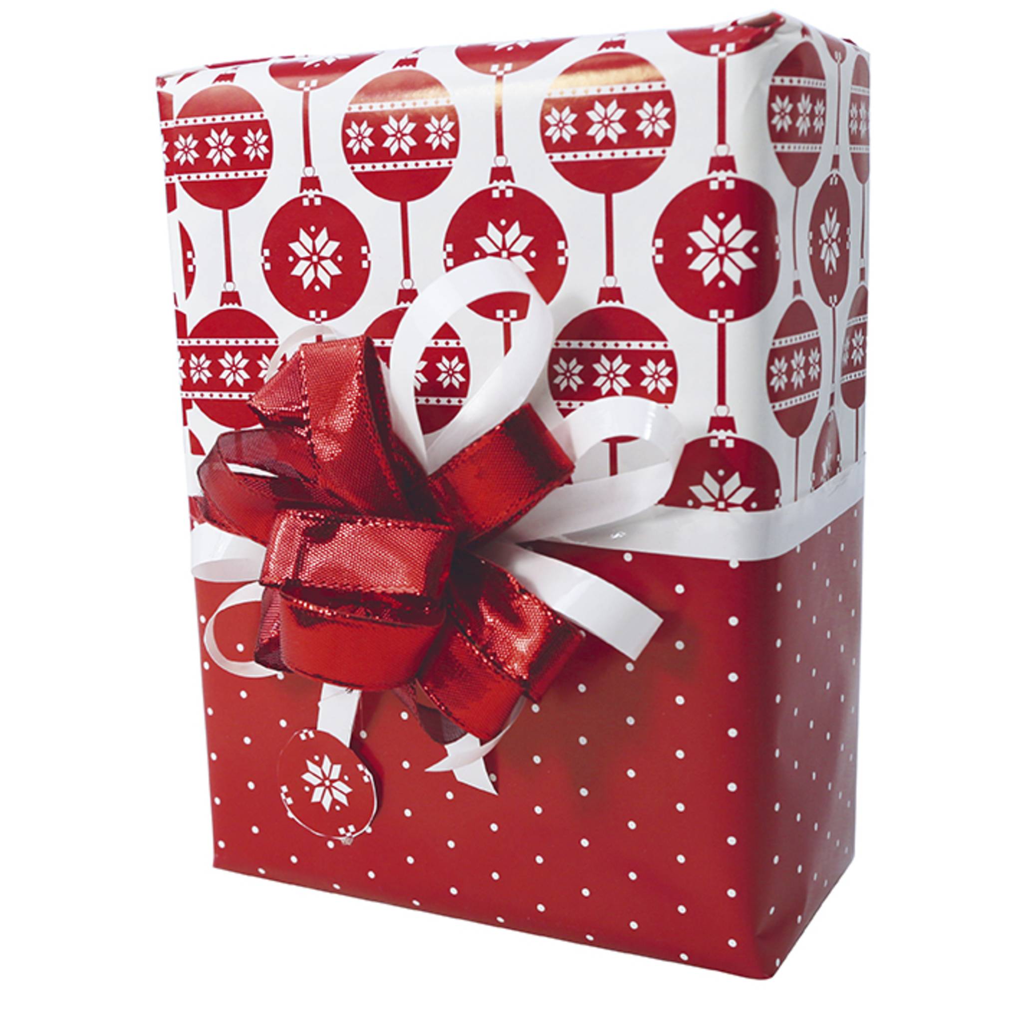 Clairefontaine Geschenkpapier Rolle 50x0,70m roter Hintergrund 201402C