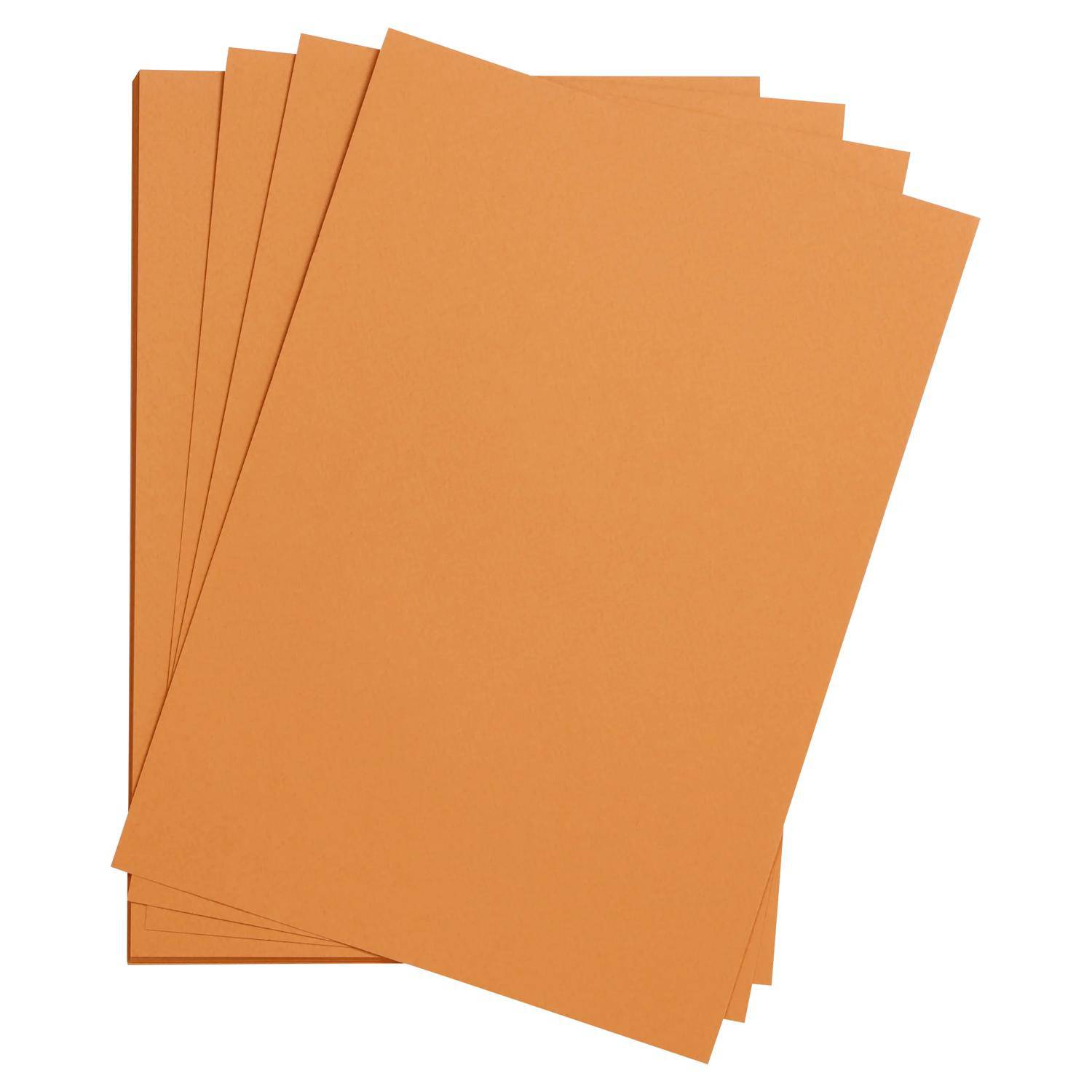 Clairefontaine Zeichenpapier 75x110 cm 10g, Pack. 25 Bogen - Rostfarben 93689C