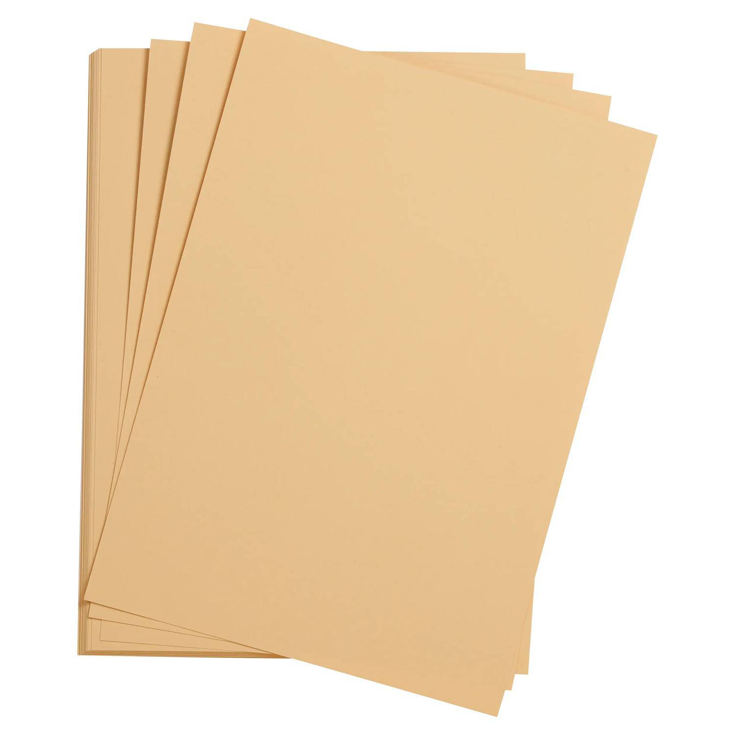 Clairefontaine Zeichenpapier 75x110 cm 10g, Pack. 25 Bogen - Maisfarben 93697C