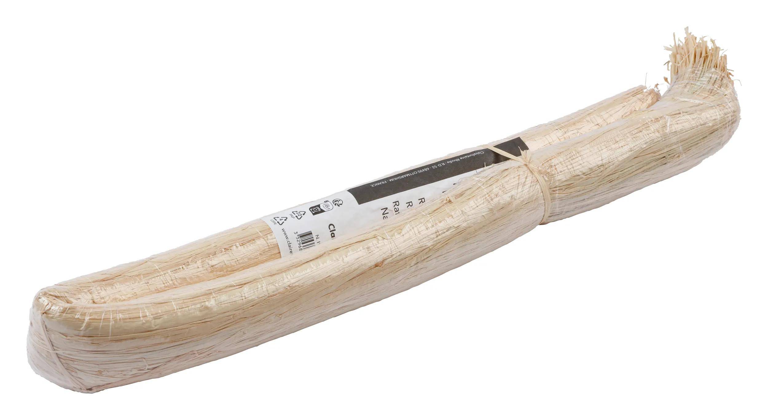 Clairefontaine Geschenkband, Naturbast Raffia 250g - Natur 196075C