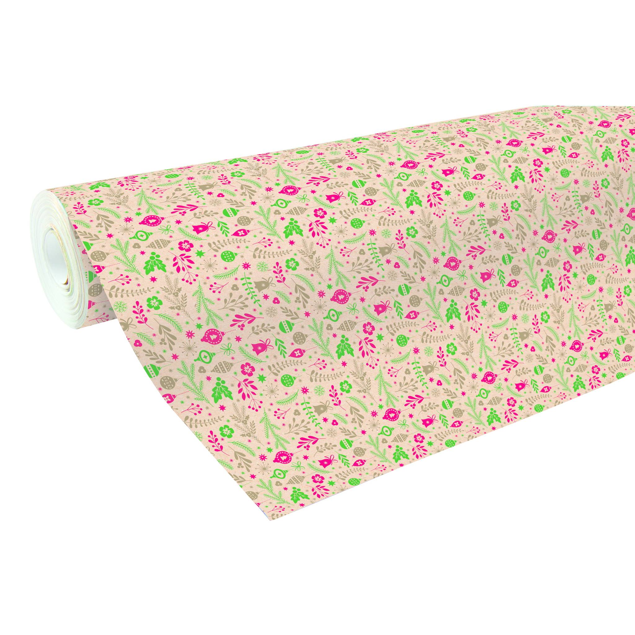 Clairefontaine Geschenkpapierrolle Kraft 50x0,70m Mehrfarbig 211725C