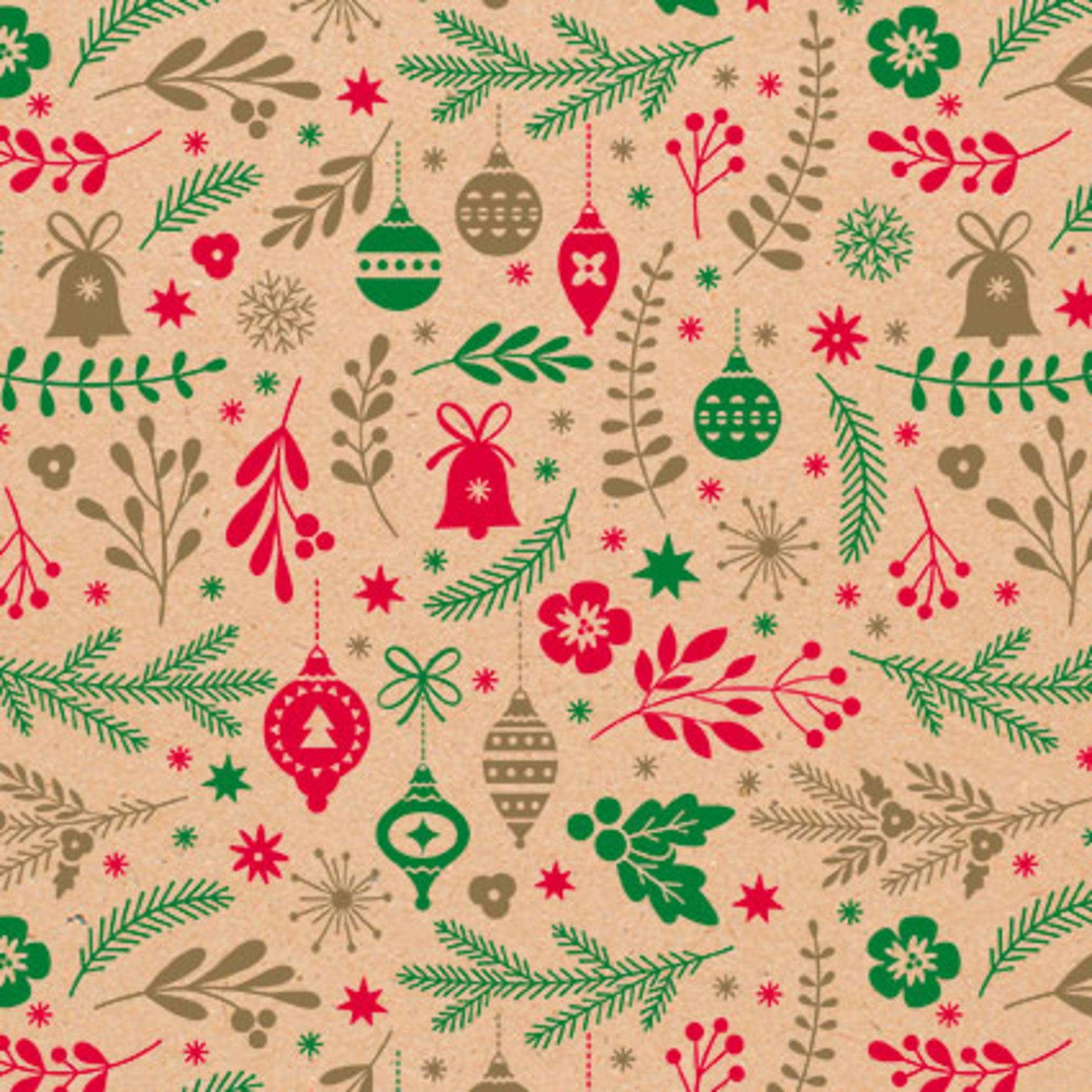 Clairefontaine Geschenkpapierrolle Kraft 50x0,70m Mehrfarbig 211725C