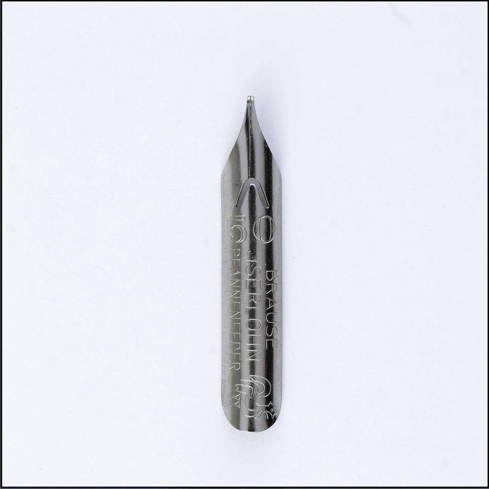 Brause Schachtel mit 100 Schreibfedern Pfannenfeder 50B