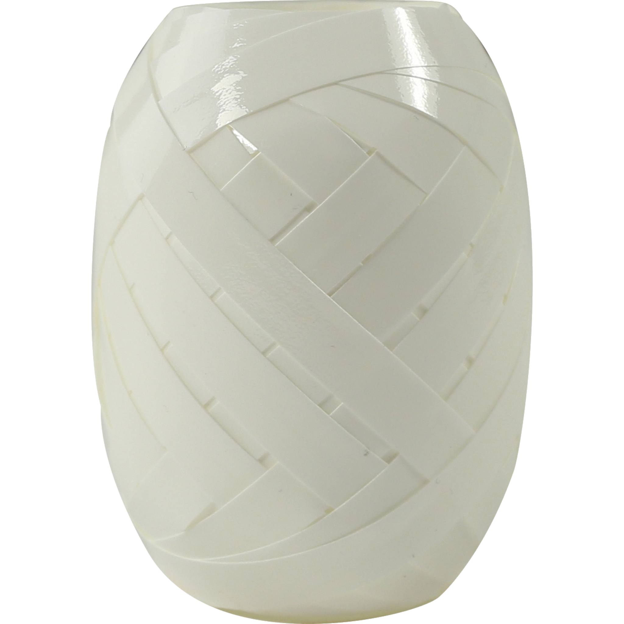 Clairefontaine Set 24 Geschenkband Metallic 10mx7mm rot/weiß Sort. 612007C