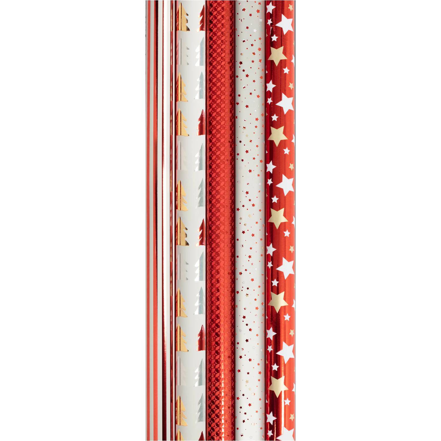 Clairefontaine 30x Geschenkpapierrollen 2x0,70m Weihnachten Santa Sort. 212875C