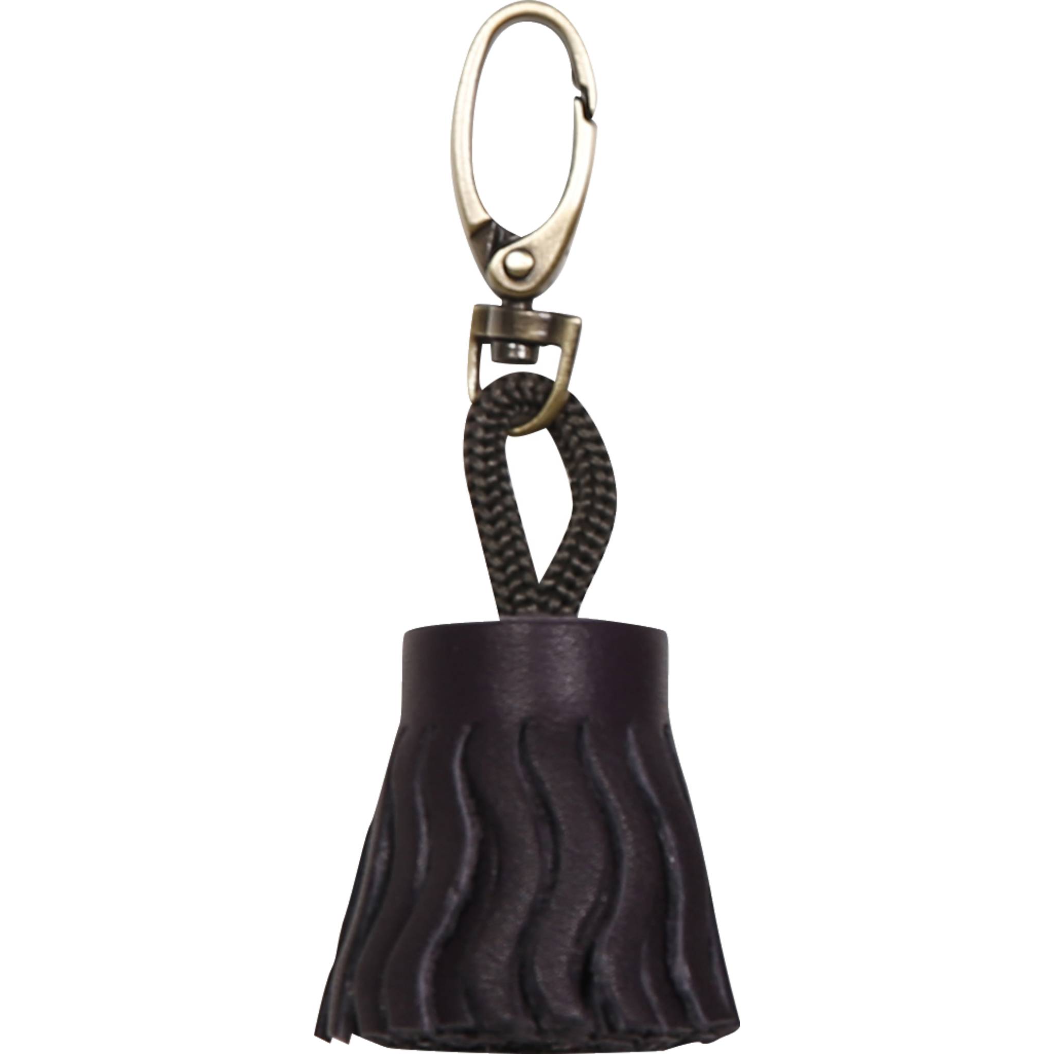 Clairefontaine 2x Lawrence Schlüsselanhänger Leder 4x2,5cm aubergine 410096C