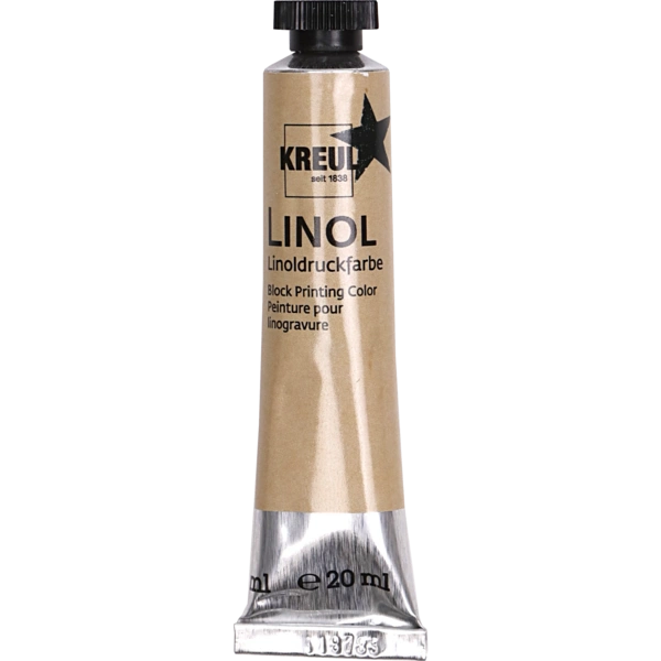 Brause 5x Schwarze Linoldruckfarbe, Tube 20ml - Schwarz 802001B Brause 5x Schwarze Linoldruckfarbe, Tube 20ml - Schwarz 802001B