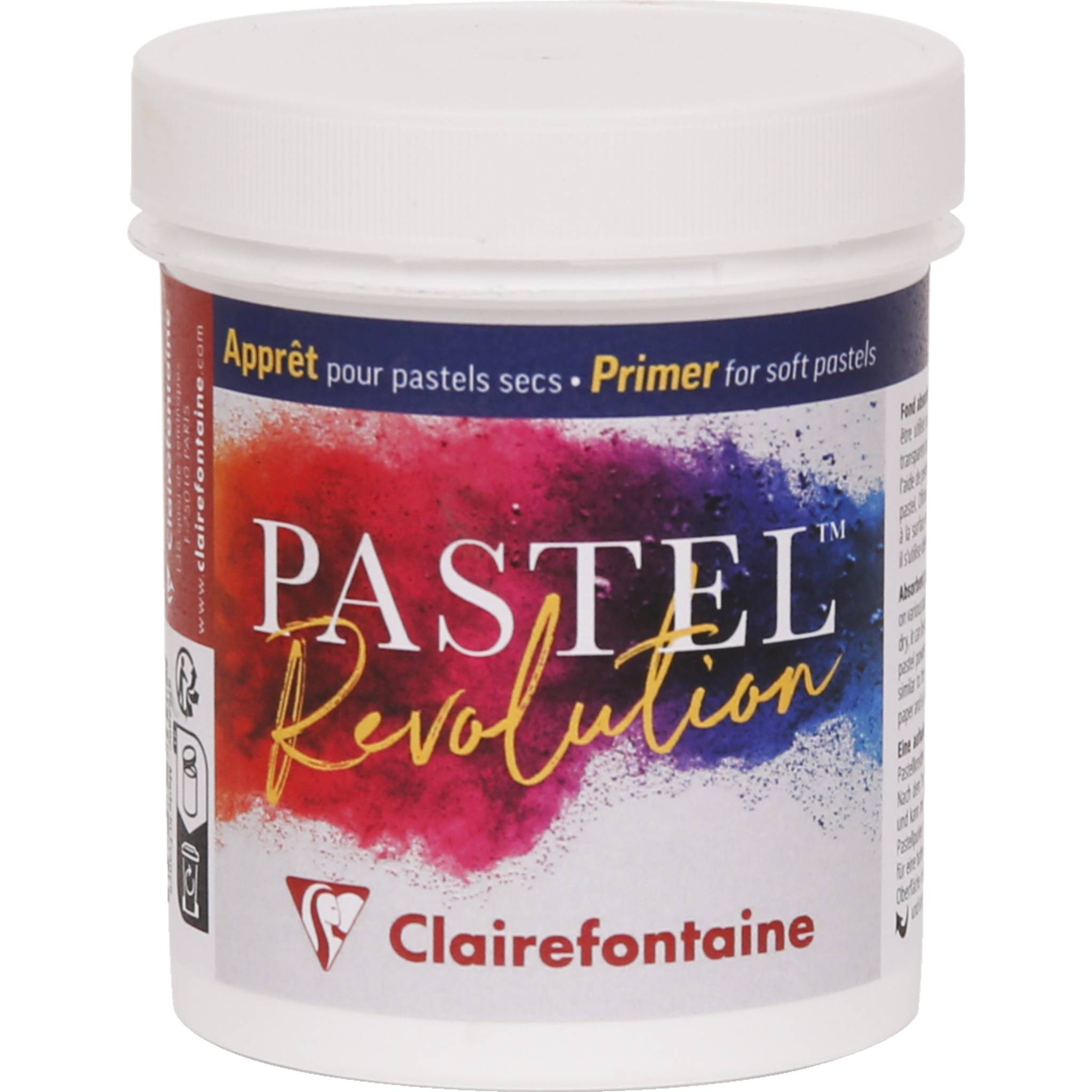 Clairefontaine 8x Pastellgrundierung Pastel Revolution, Topf 250ml 975289C