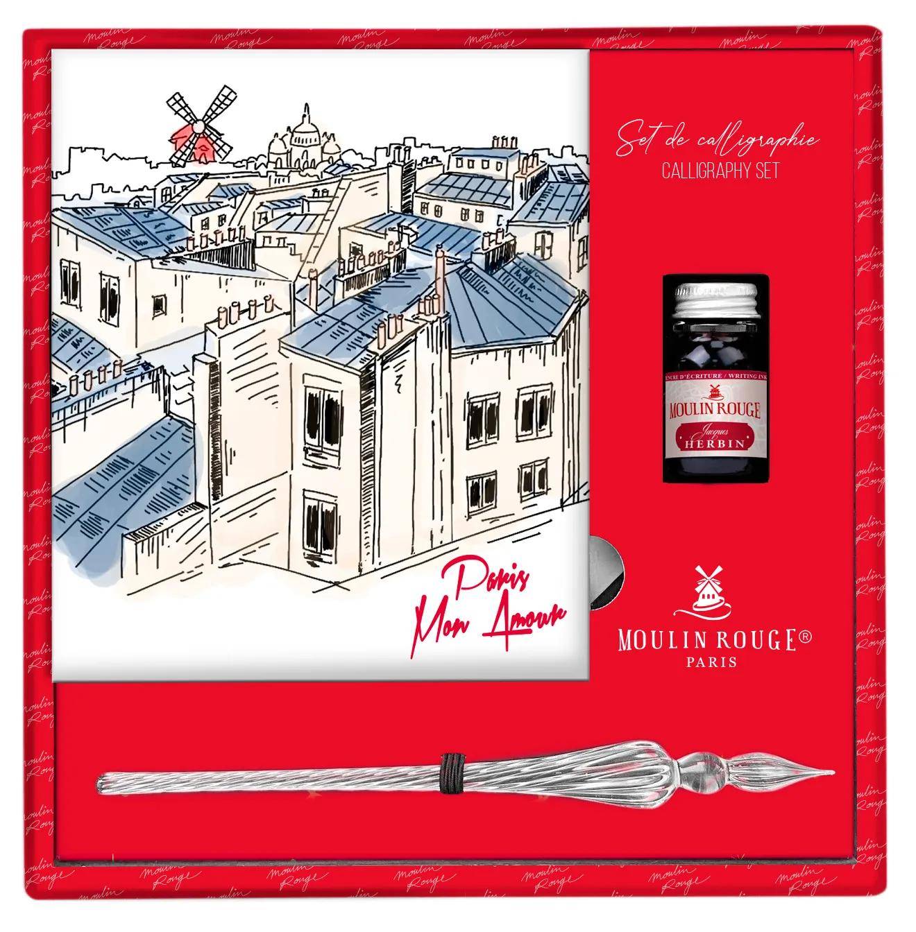 Clairefontaine 3x Kalligraphie Set 21x21cm 52 Blatt mehrfarbig 812449C