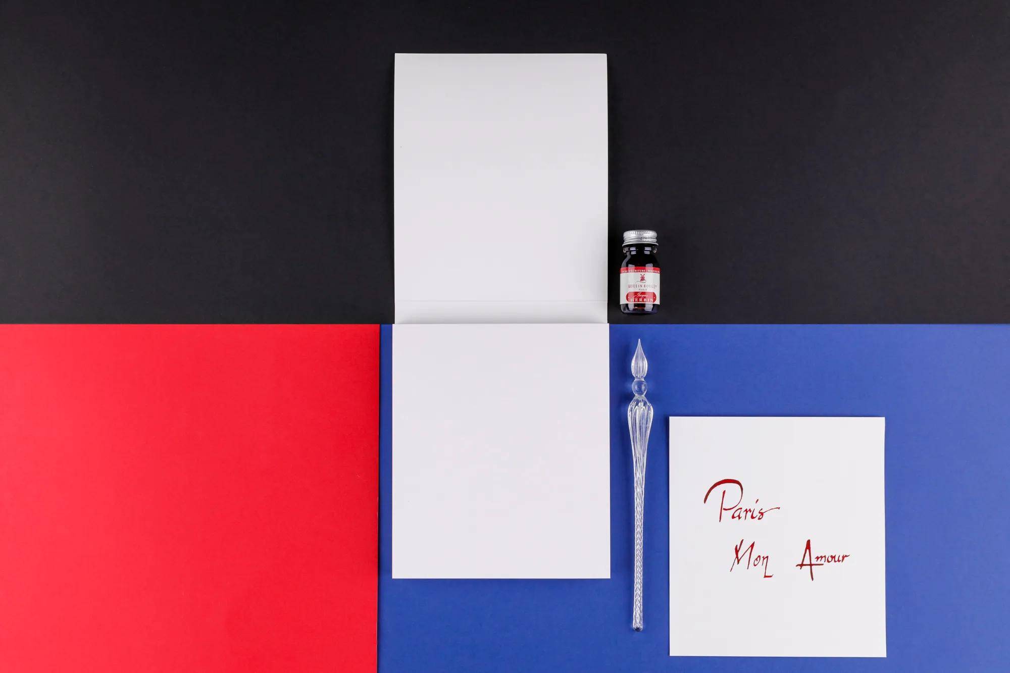 Clairefontaine 3x Kalligraphie Set 21x21cm 52 Blatt mehrfarbig 812449C