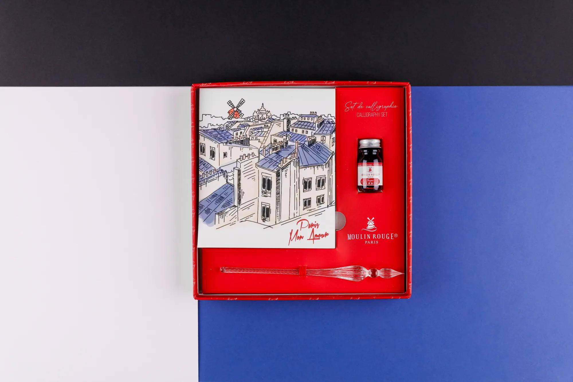 Clairefontaine 3x Kalligraphie Set 21x21cm 52 Blatt mehrfarbig 812449C