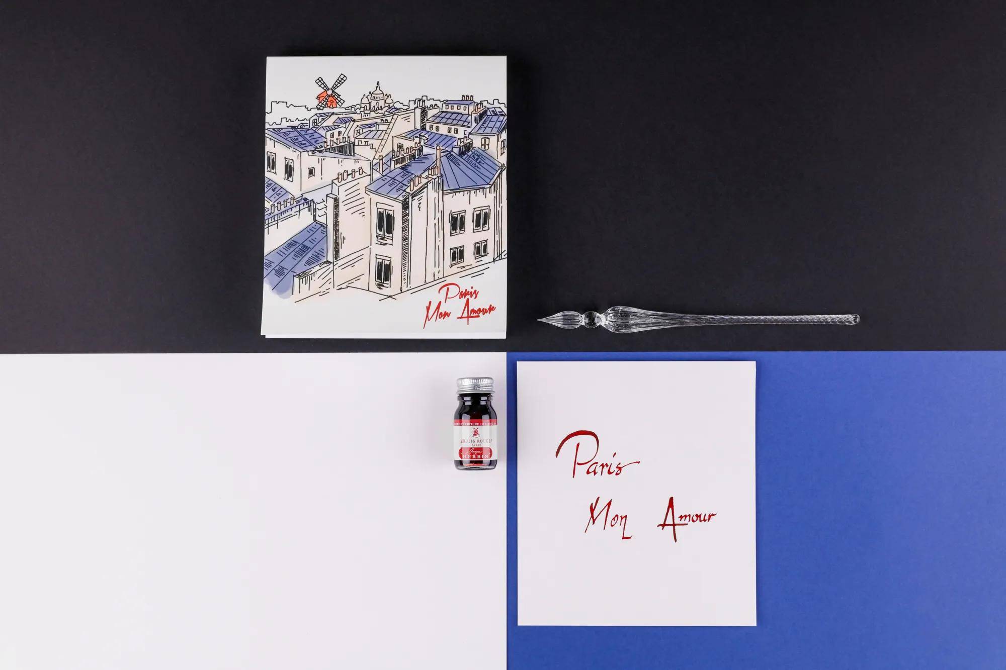 Clairefontaine 3x Kalligraphie Set 21x21cm 52 Blatt mehrfarbig 812449C