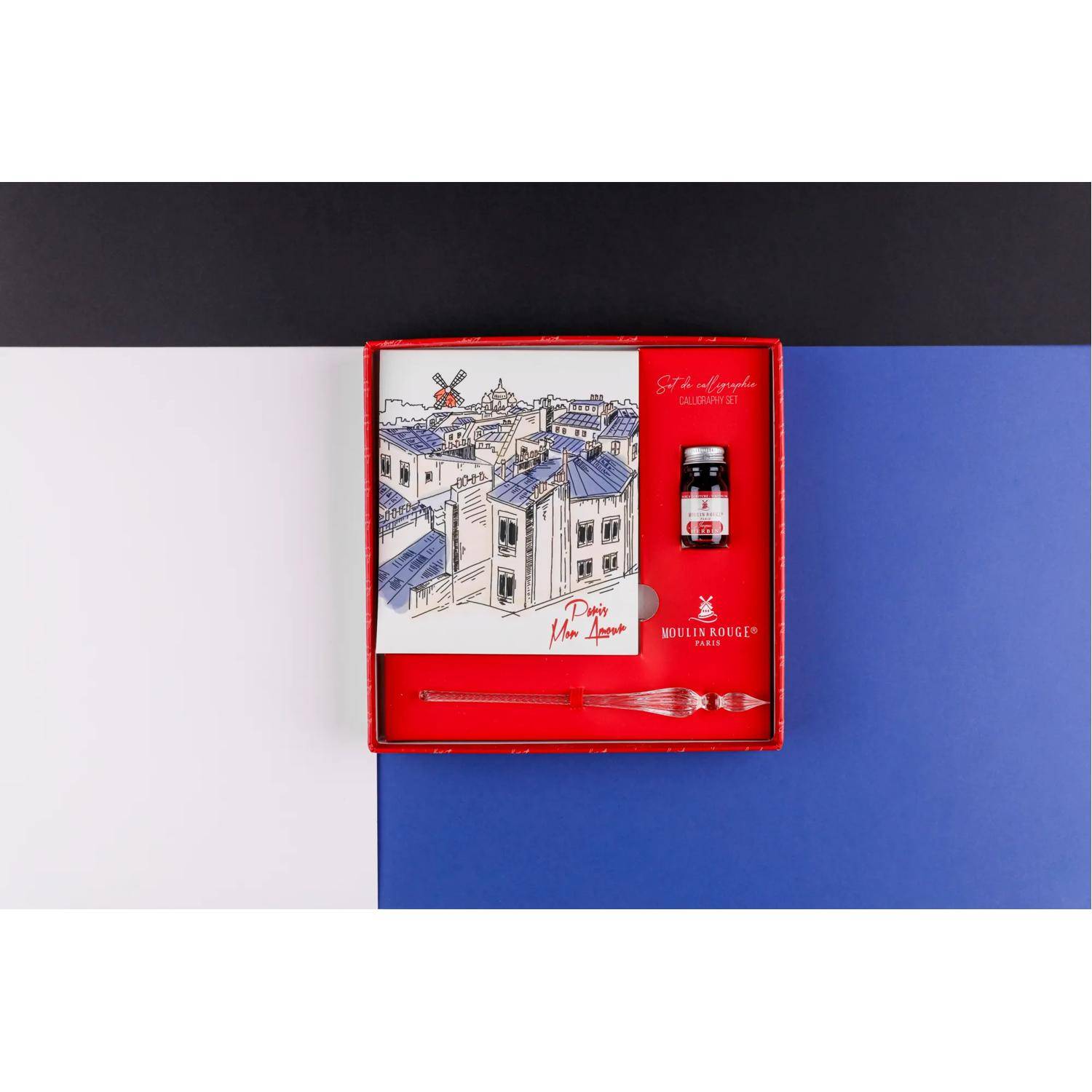 Clairefontaine 3x Kalligraphie Set 21x21cm 52 Blatt mehrfarbig 812449C