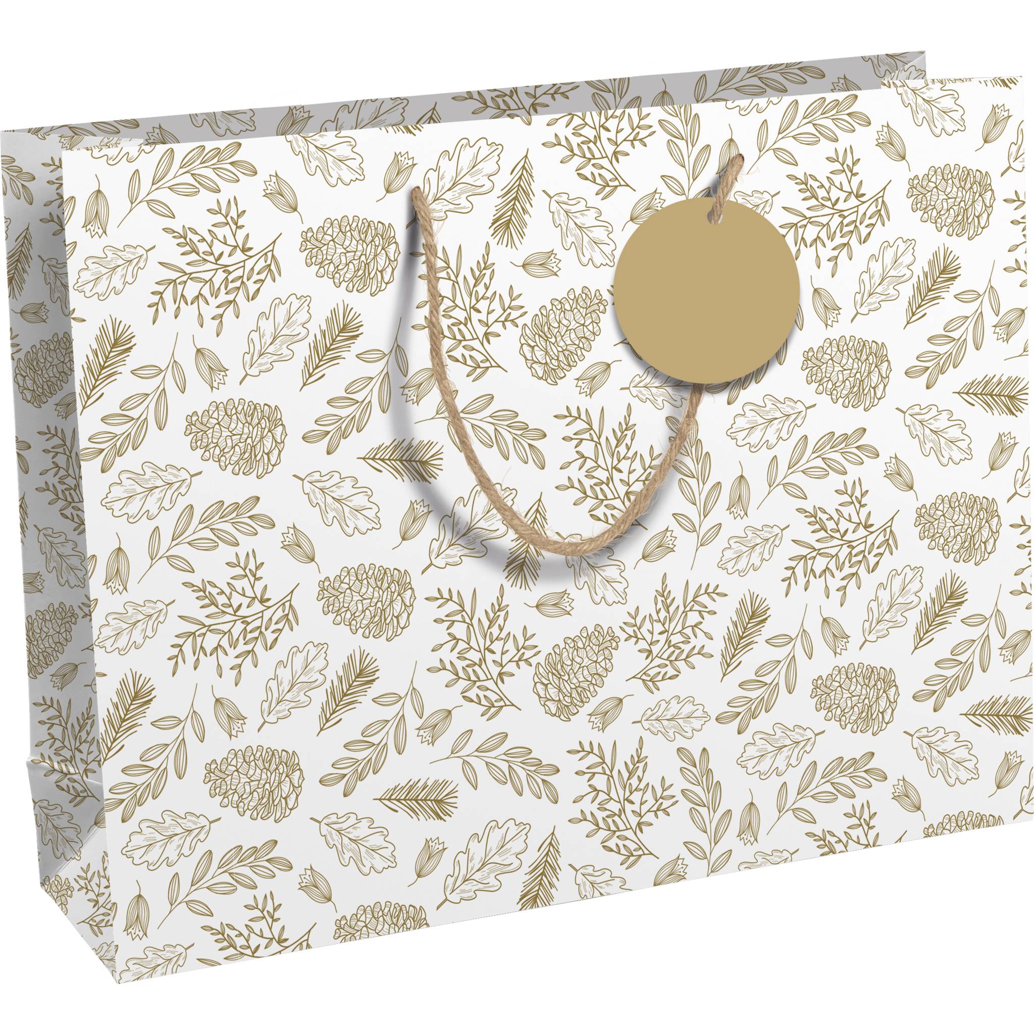 Clairefontaine Forest Kraft Tasche Shop 37,3x27,5 6x - X-34668-6C