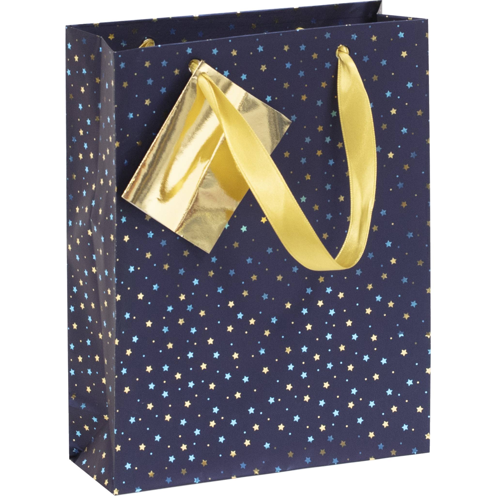 Clairefontaine 5x Geschenktasche M Premium, Blaue Nacht, 17x6x22cm Blau 212896C