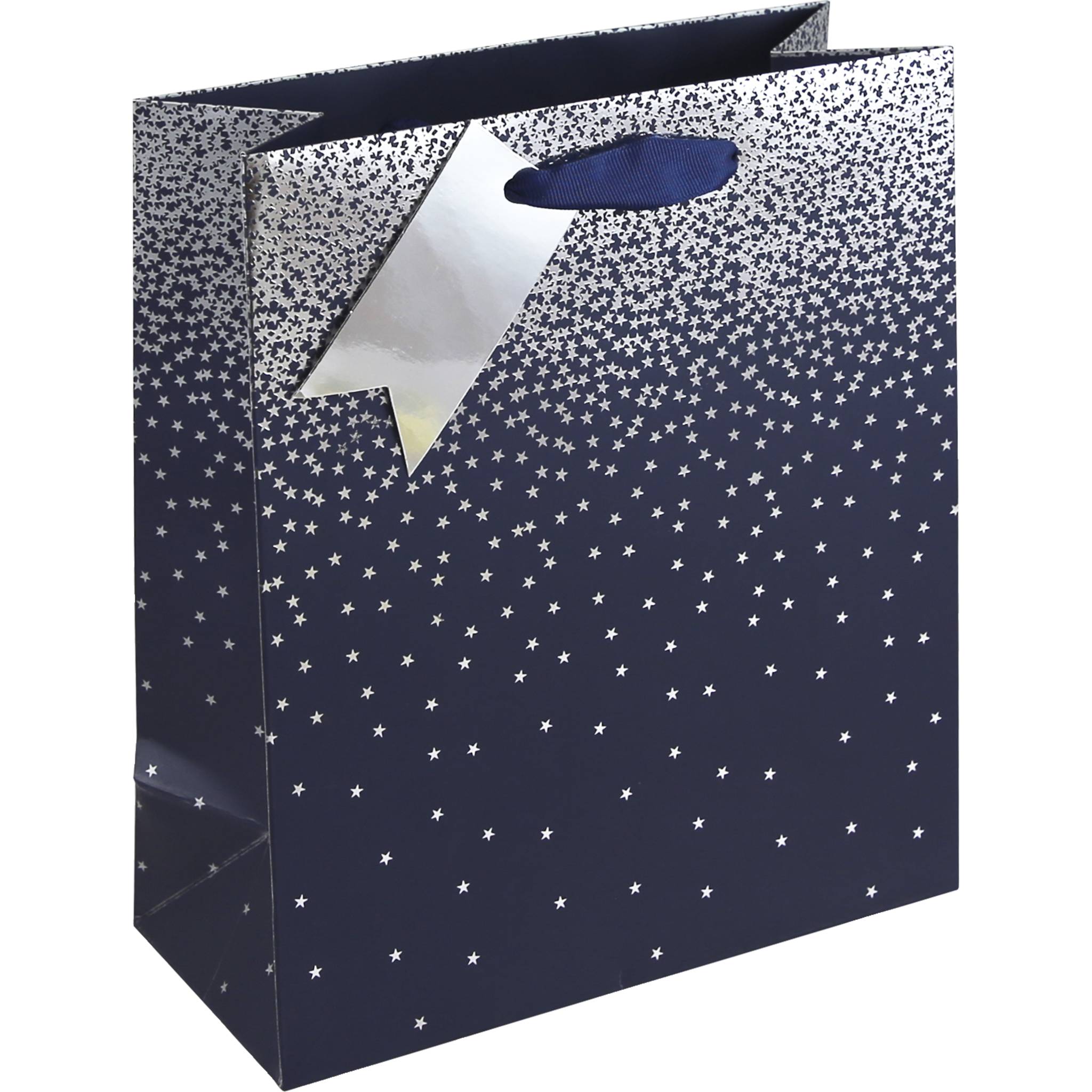 Clairefontaine 6x Geschenktasche M, 21,5x10,2x25,3 cm - Blau 30861-3C