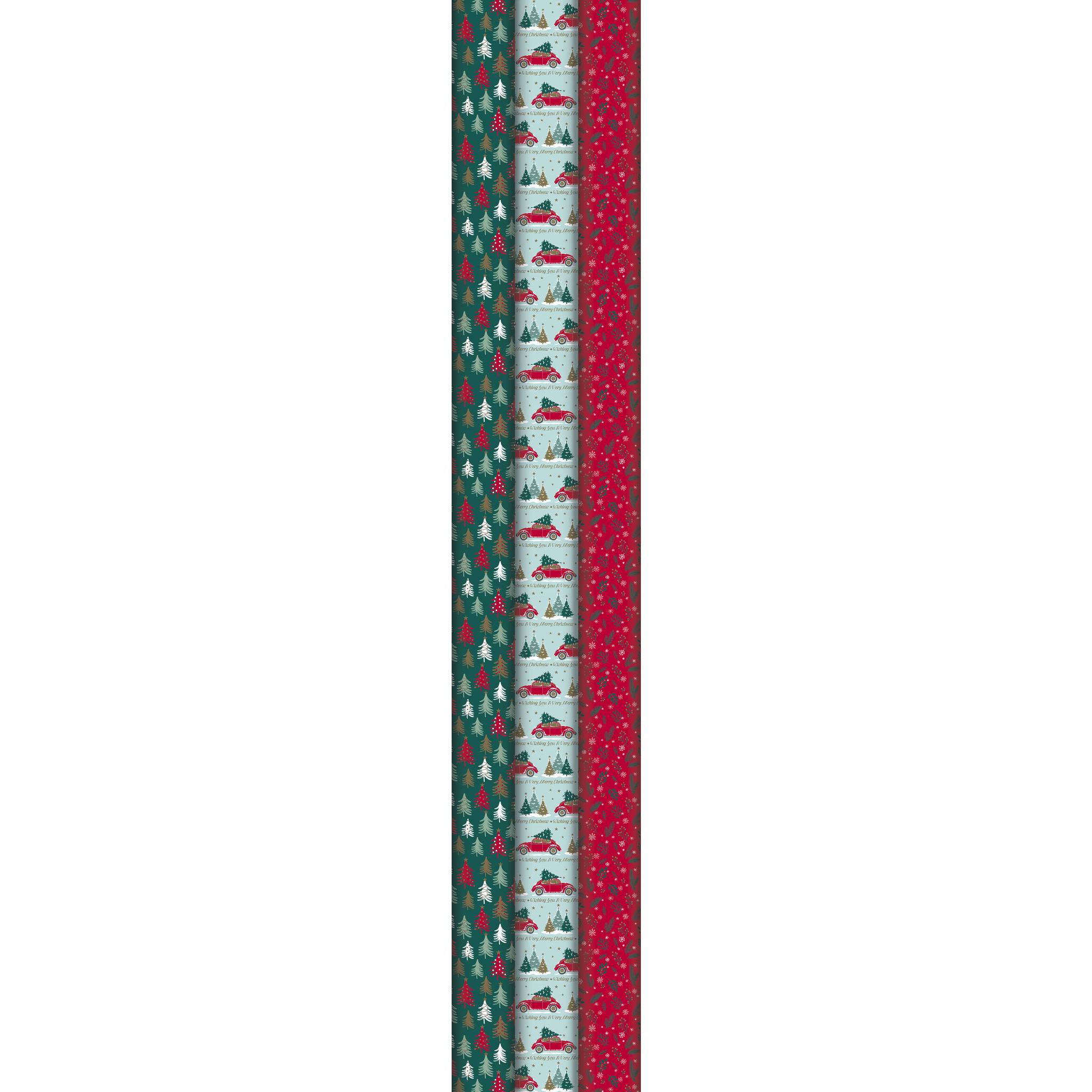 Clairefontaine 60x Geschenkpapierrollen Alliance 57g 2x0,70m Weihnachten 211932C